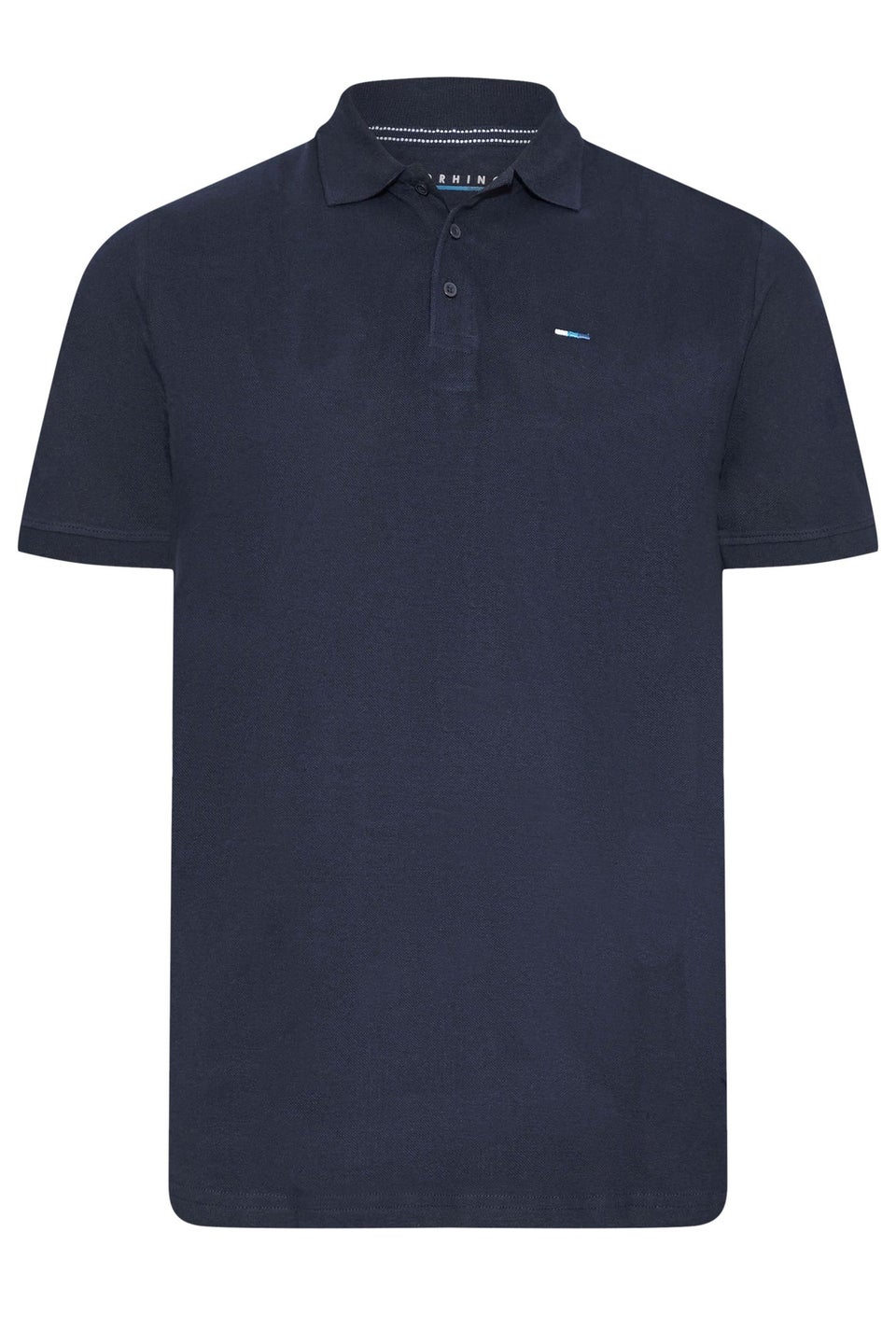 BadRhino Big & Tall Black/Navy Blue/Khaki Green 3 Pack Core Polo Shirts