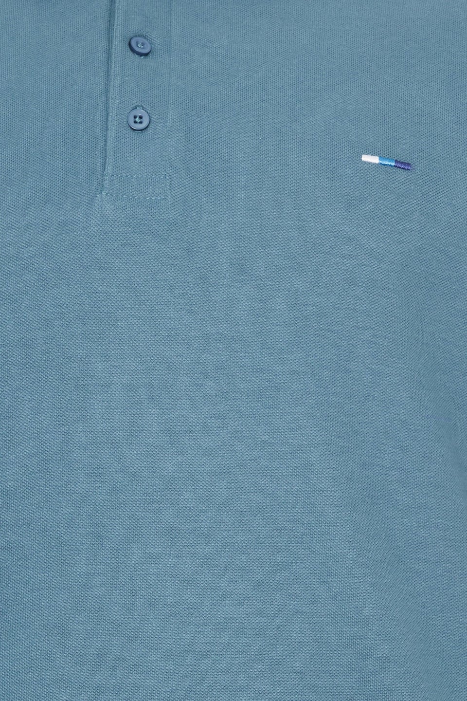 BadRhino Big & Tall Blue Tipped Polo Shirt