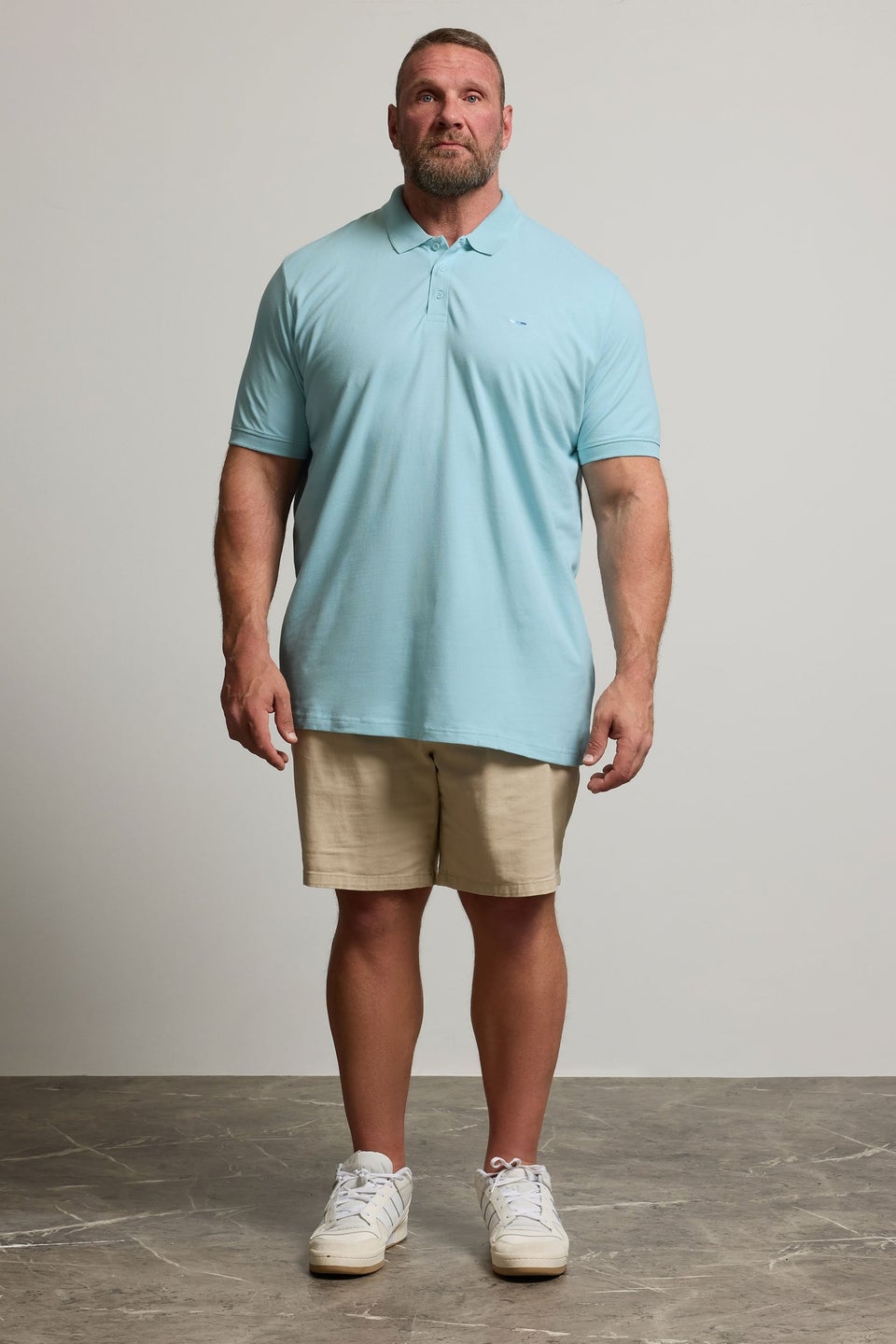 BadRhino Sky Blue Core Polo Shirt