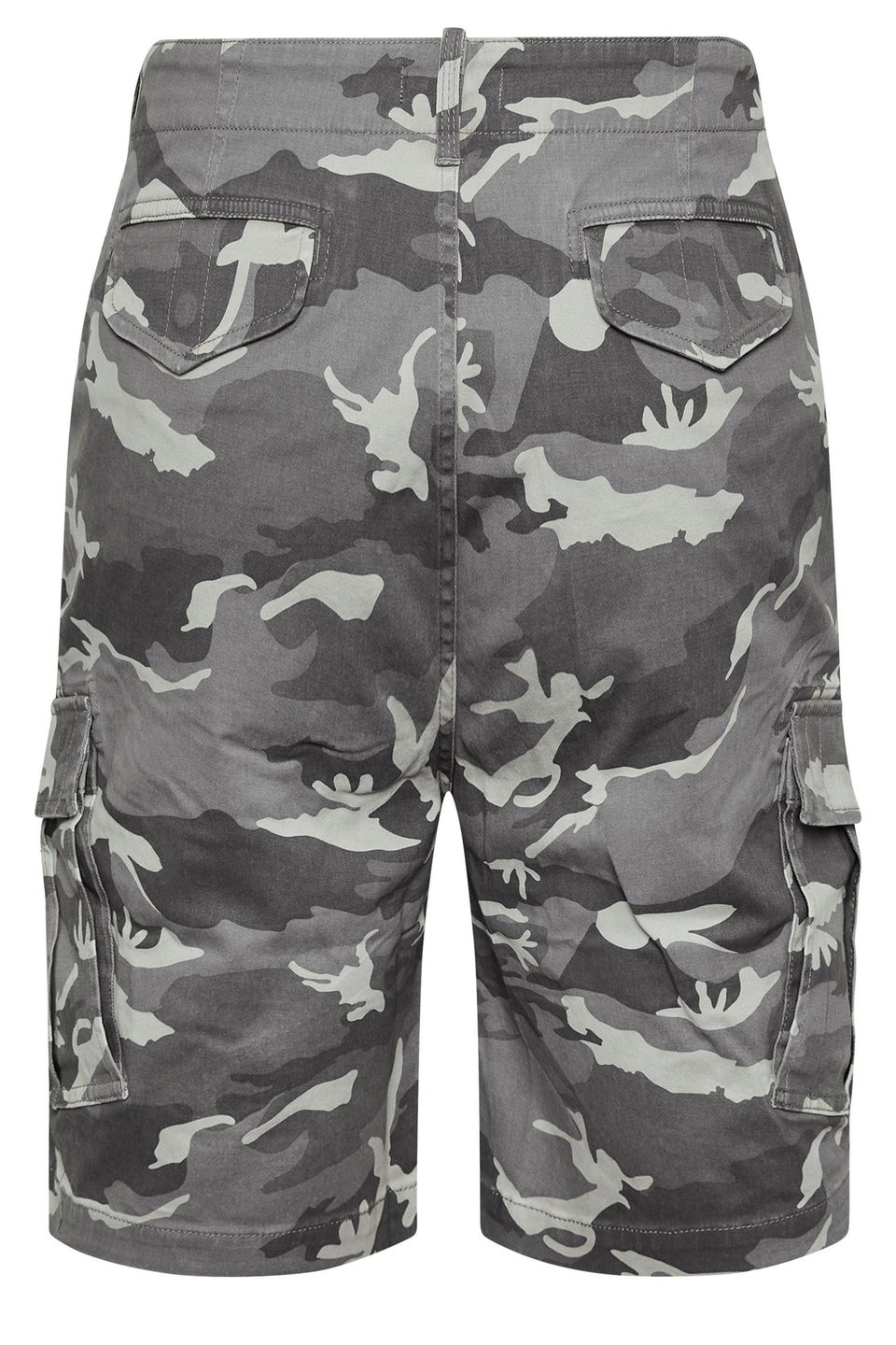 BadRhino Grey Camo Cargo Shorts
