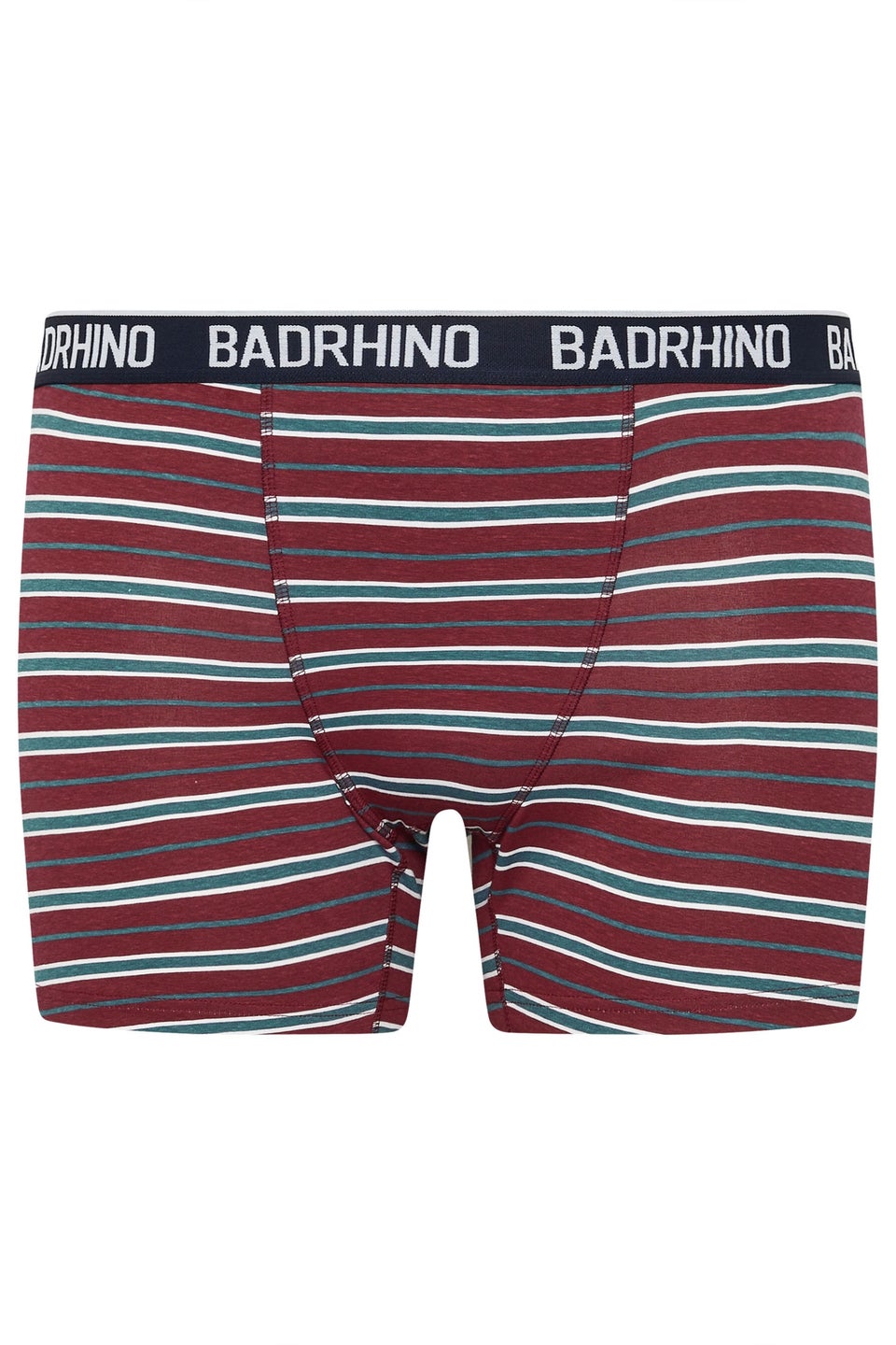 BadRhino 3 Pack Navy Blue Stripe & Spot Boxers