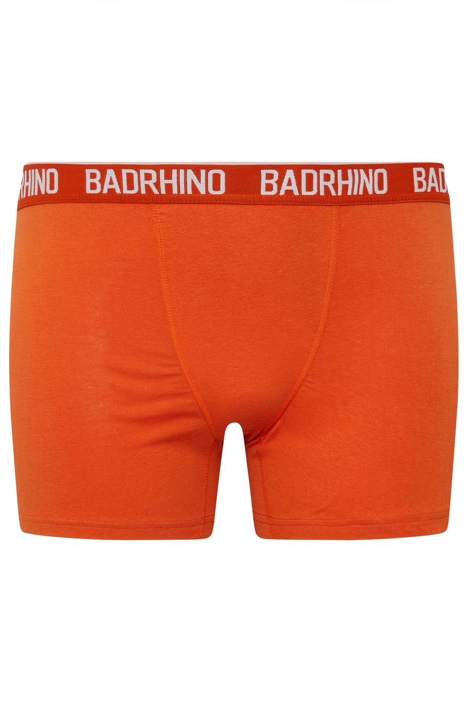 BadRhino 7 PACK Orange & Black Boxers