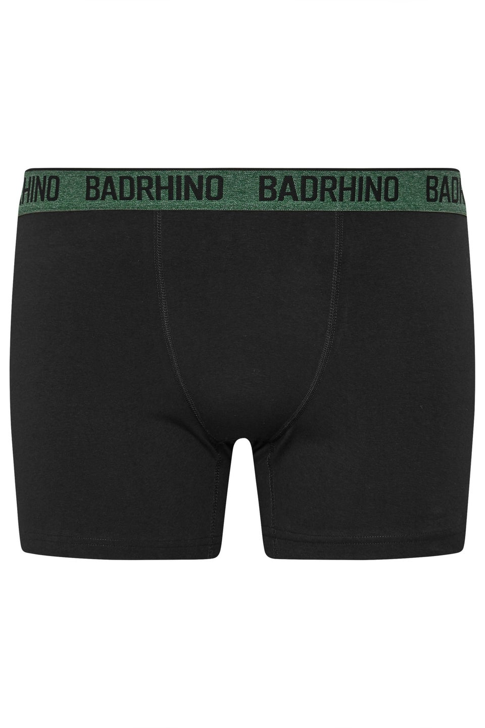 BadRhino 5 Pack Black Marl Waistband Boxers