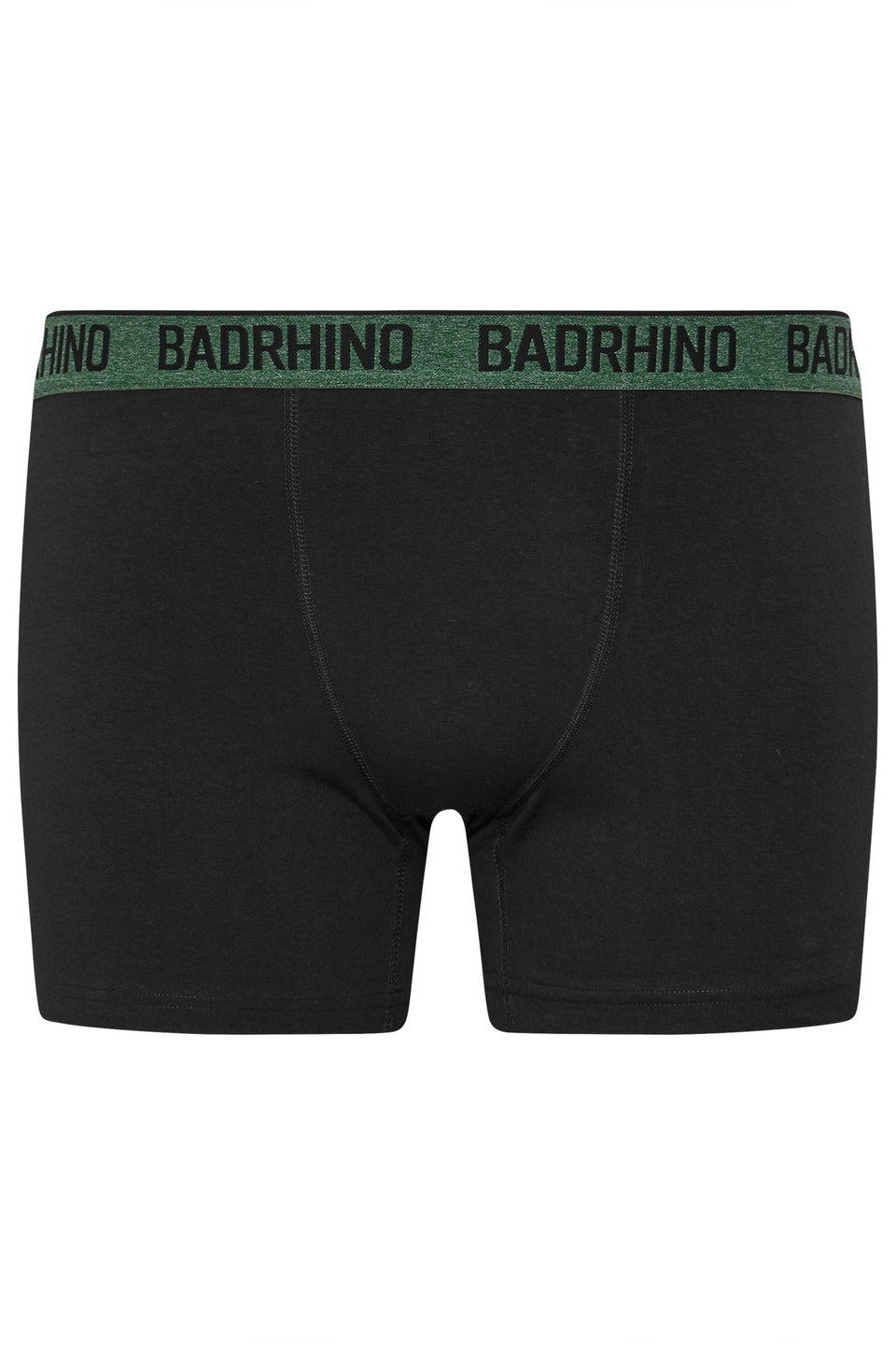 BadRhino 5 PACK Black Marl Waistband Boxers