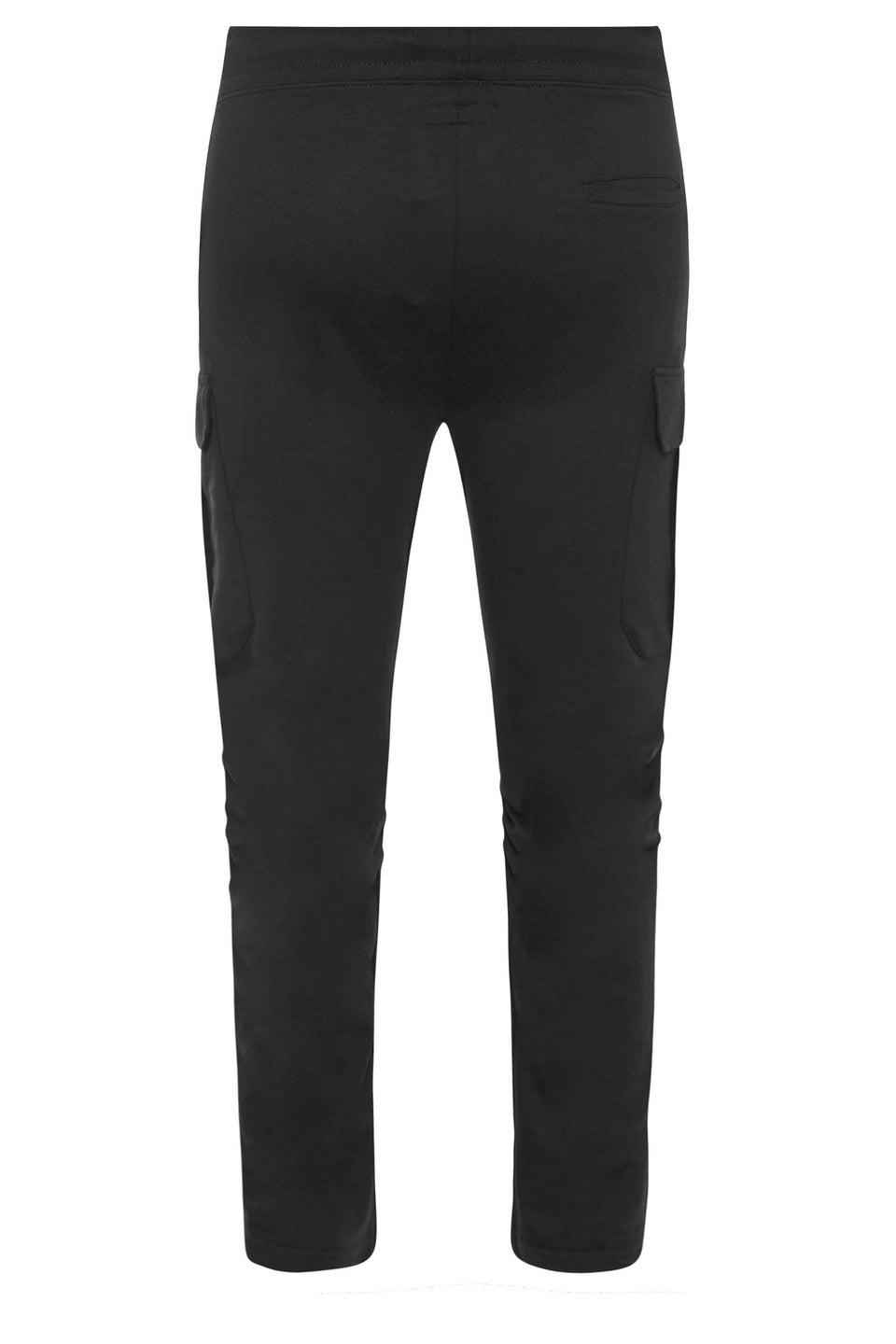 Badrhino Black Cargo Joggers