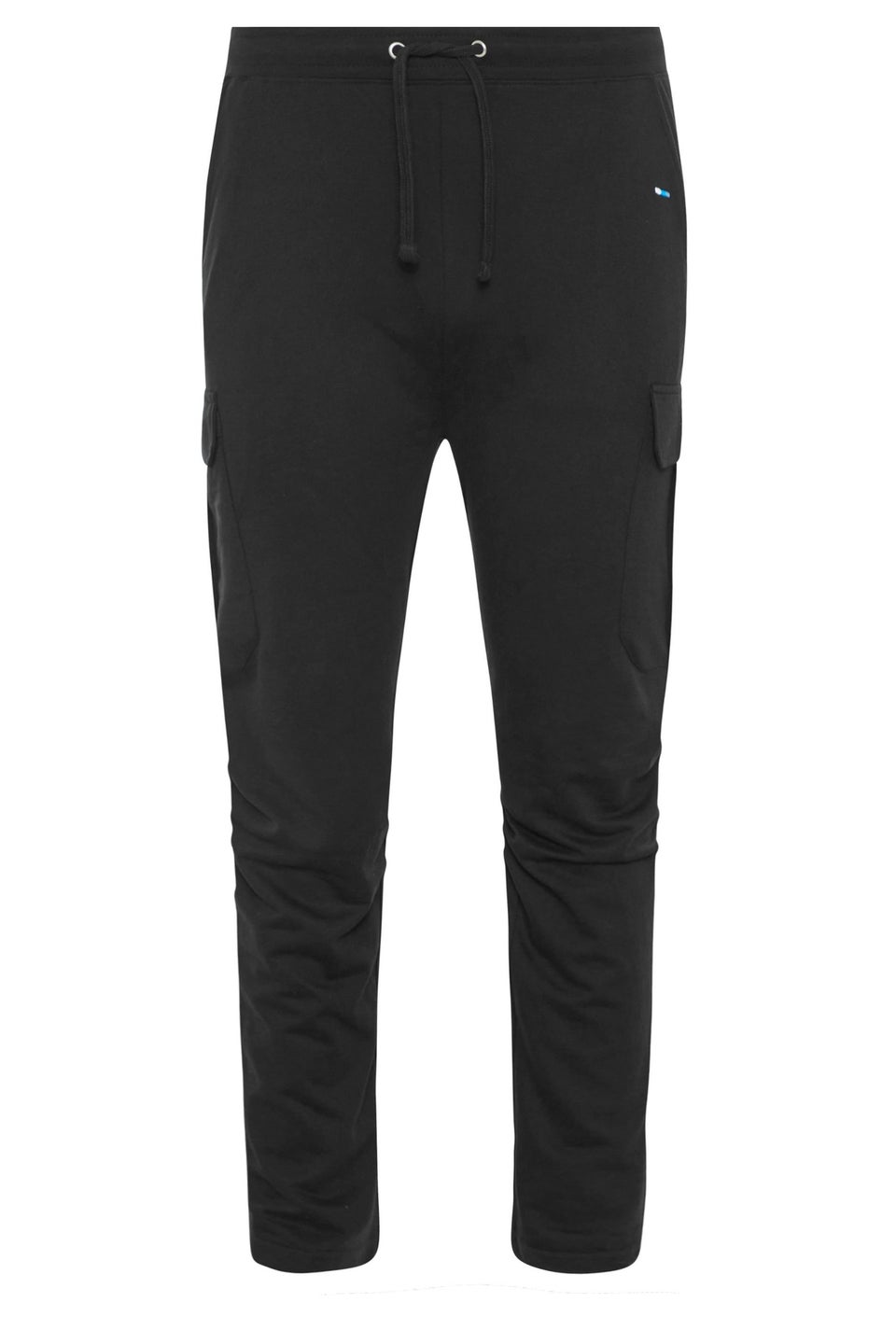 Badrhino Black Cargo Joggers