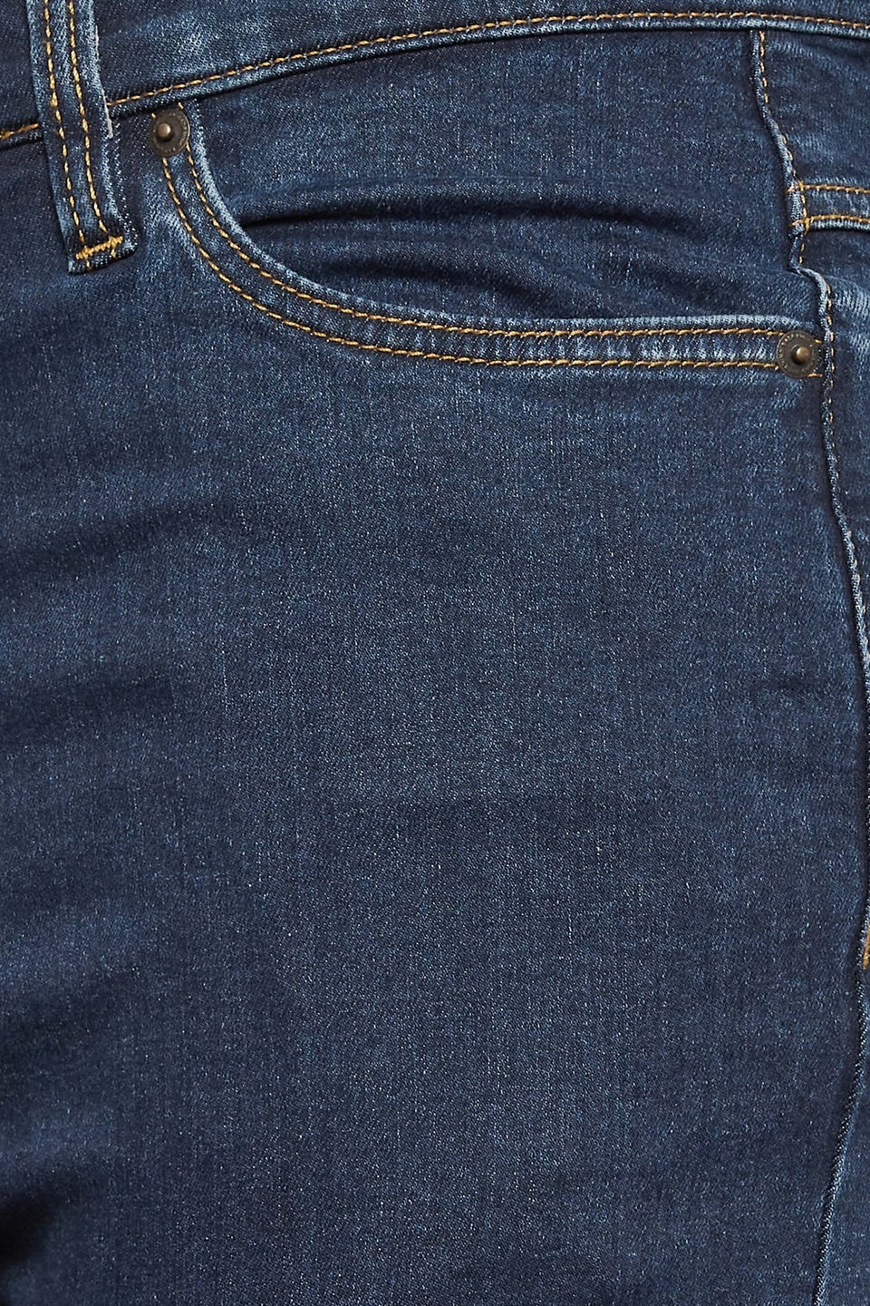 BadRhino Indigo Blue Straight Leg Stretch Jeans