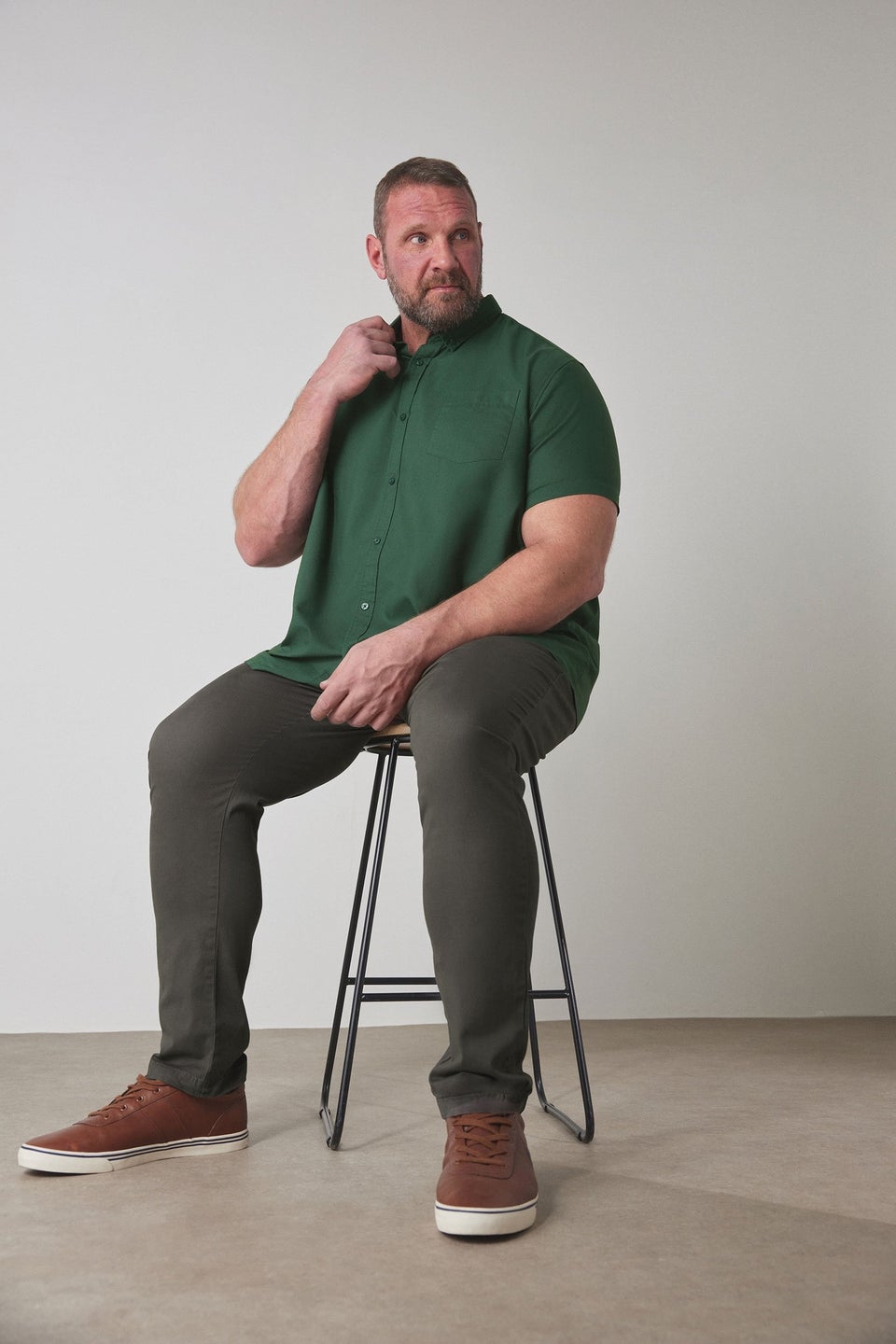 BadRhino Slate Grey Chino Trousers