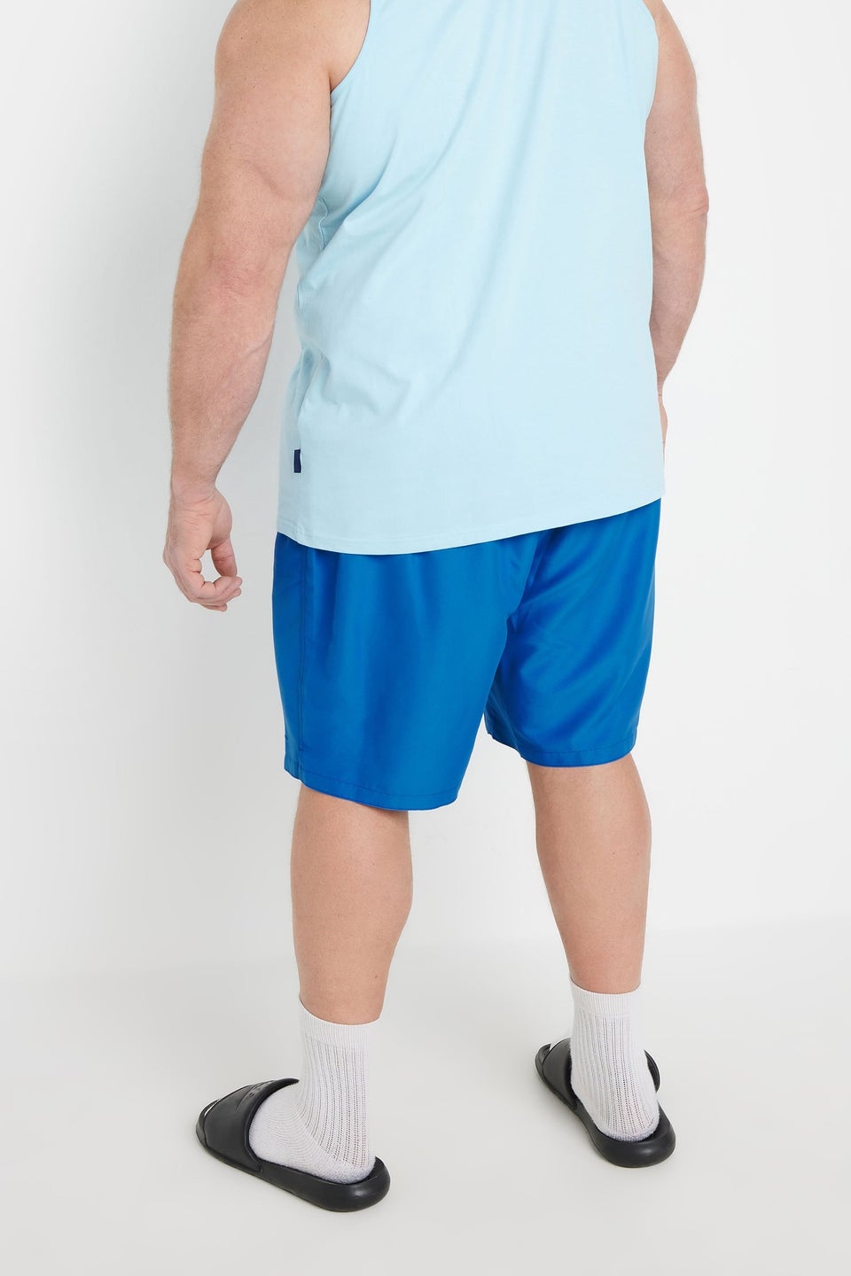 Badrhino Blue Swim Shorts