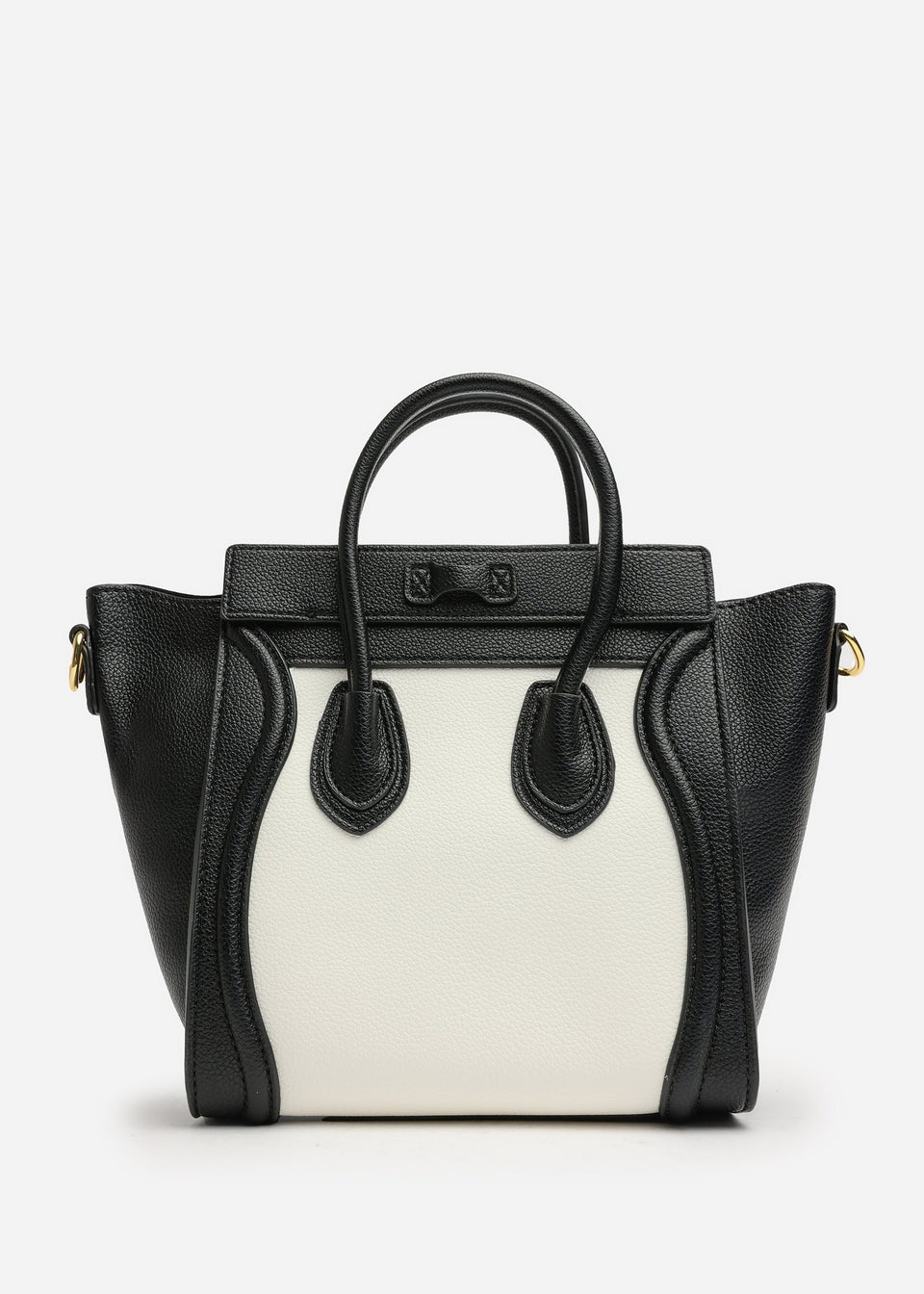 Where's That From Black Dulce Front Zip Tote Bag