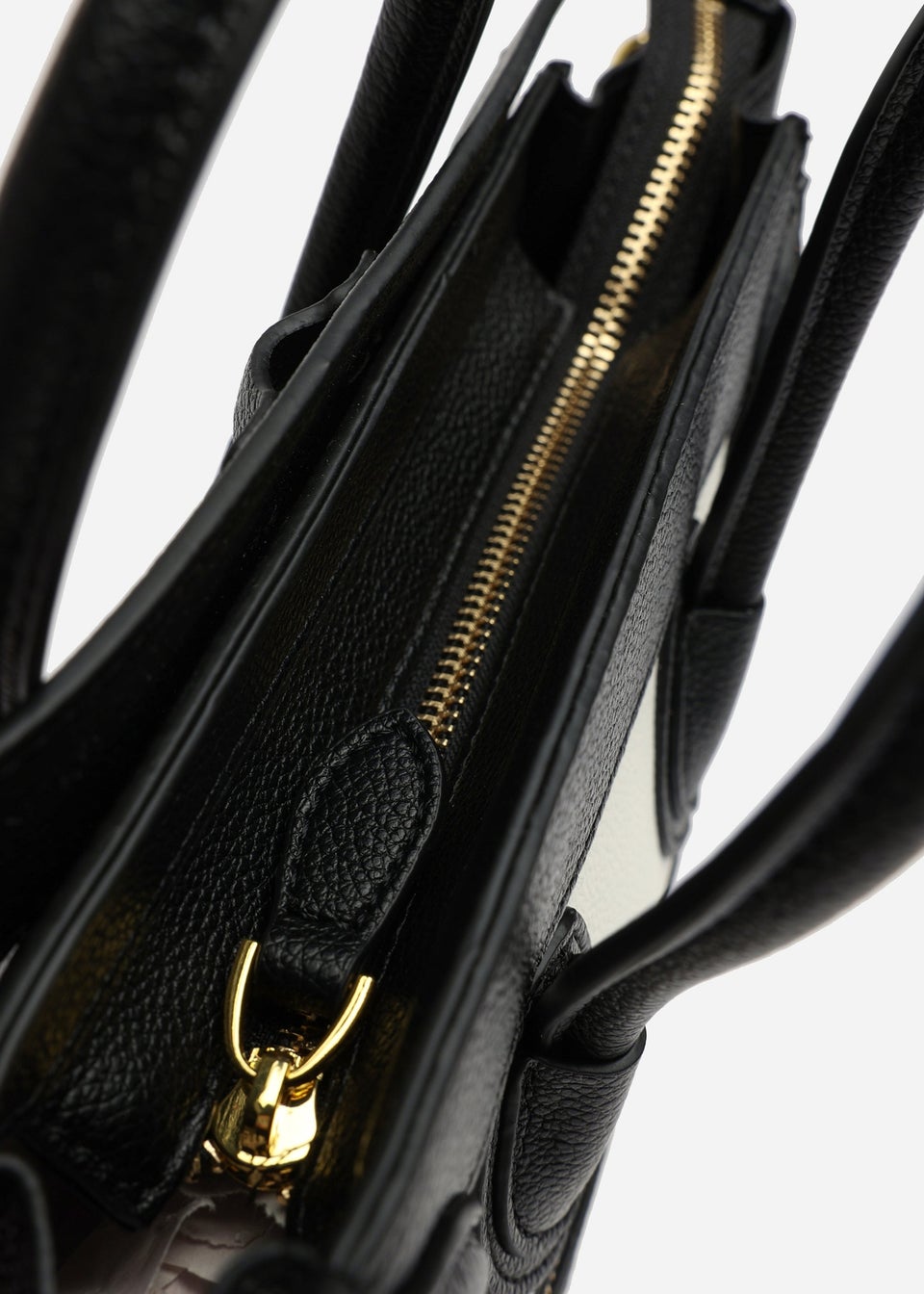 Where's That From Black Dulce Front Zip Tote Bag