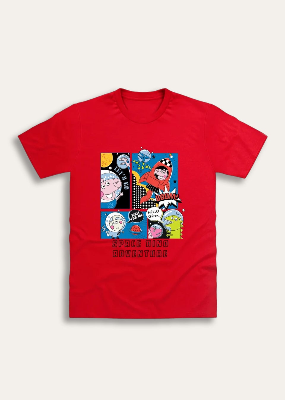 Brand Threads George Pig Red T Shirt (Ages 3-6 Years)