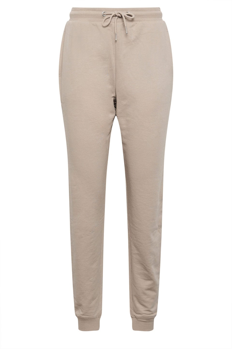 Long Tall Sally Stone Brown Cuffed Drawstring Joggers