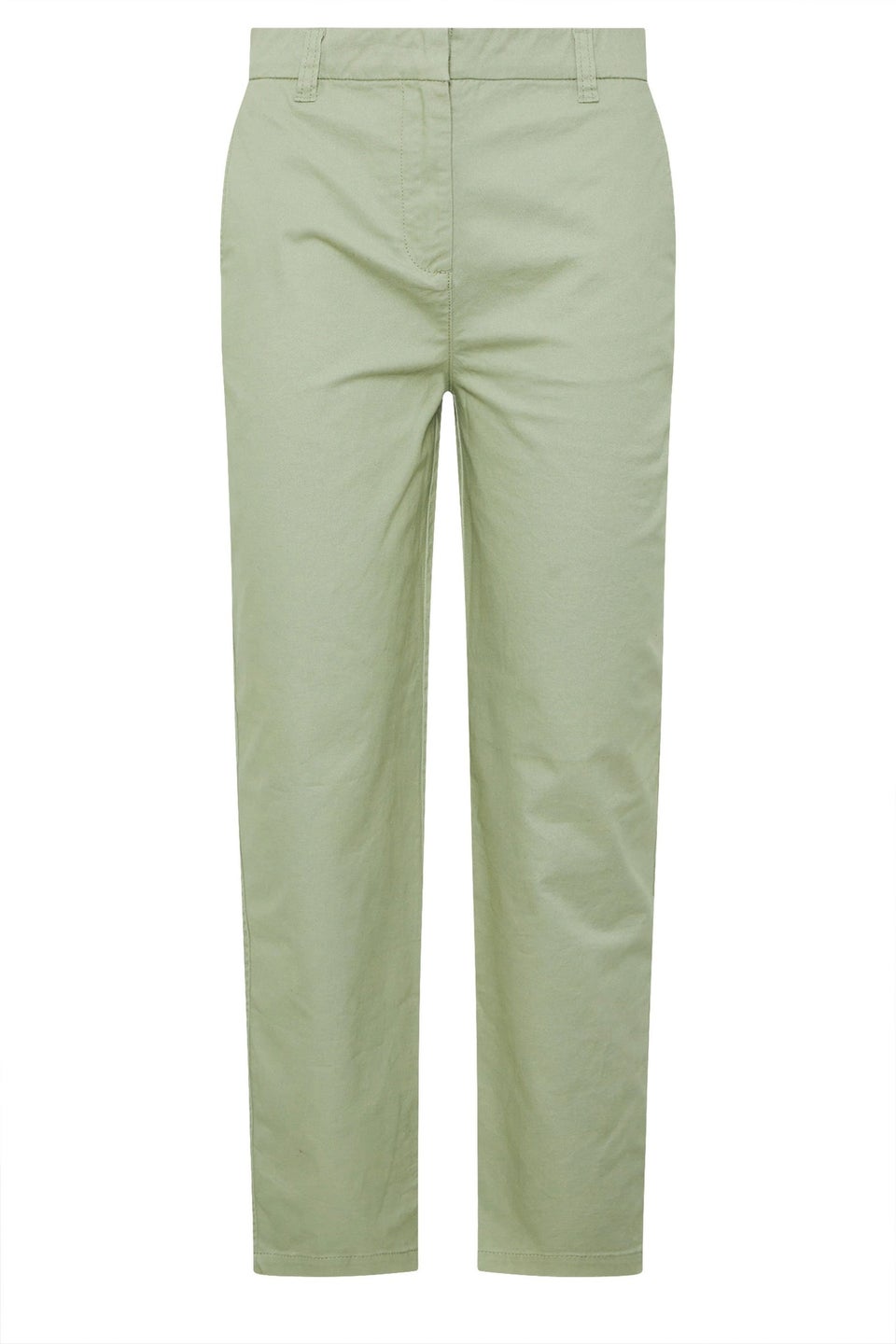 Long Tall Sally Sage Green Cotton Chino Jeans