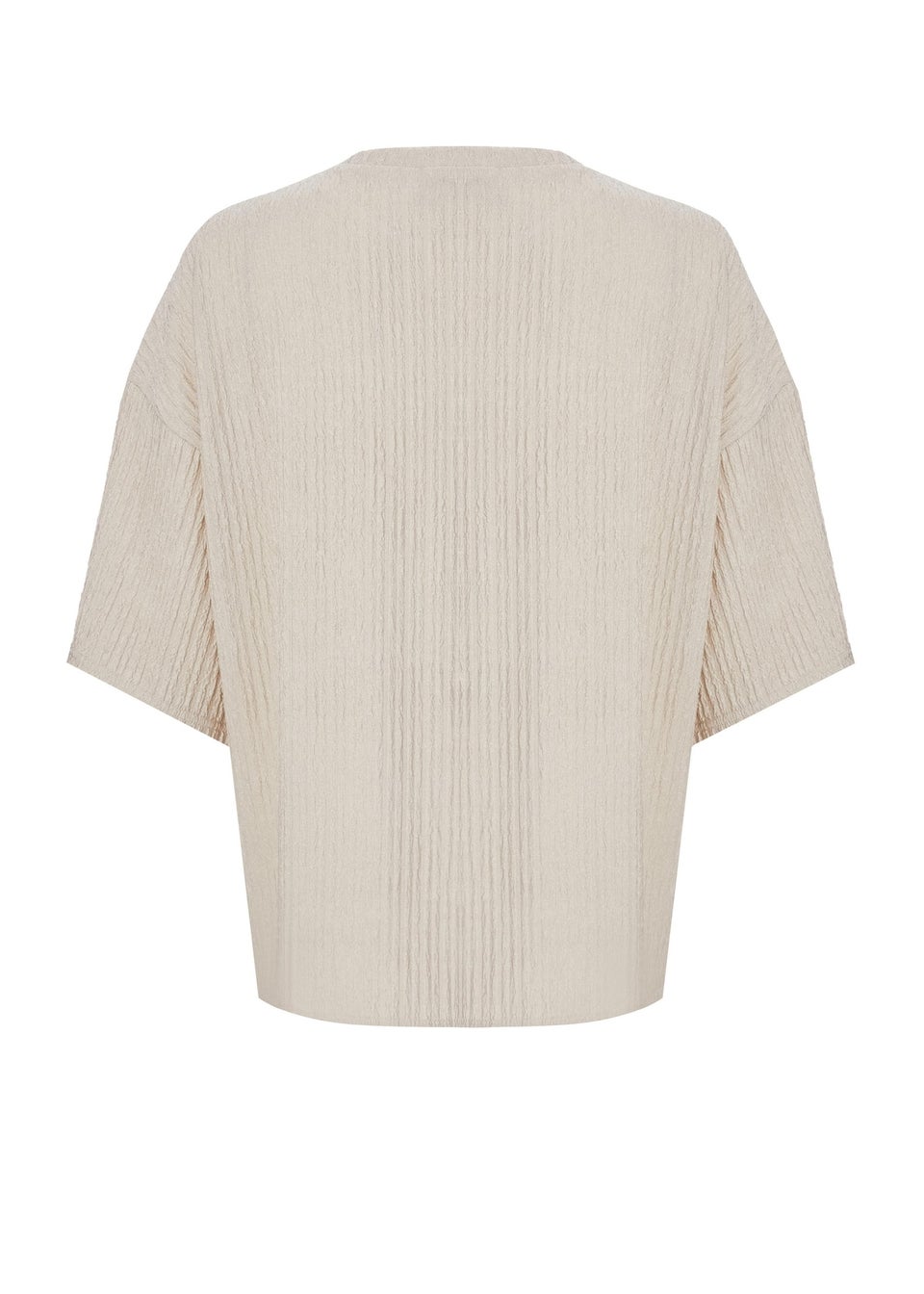 Quiz Stone Textured T-Shirt
