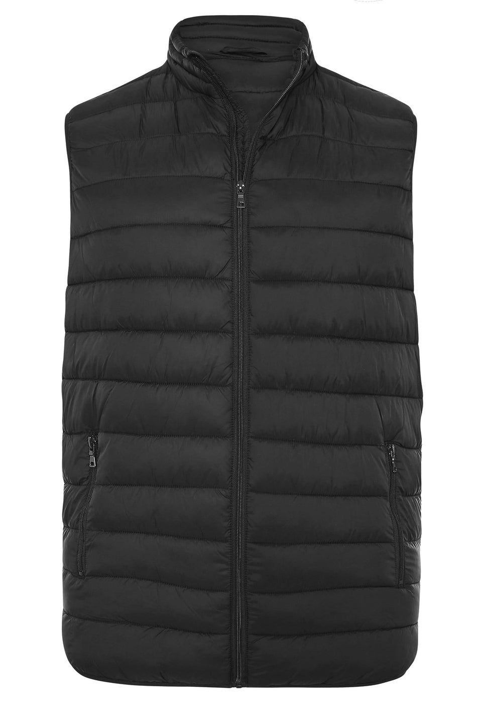 BadRhino Big & Tall Black Puffer Gilet