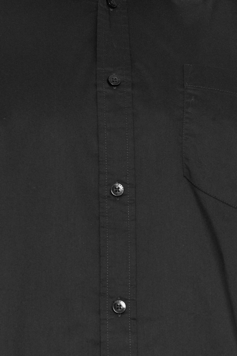 BadRhino Big & Tall Black Stretch Long Sleeve Shirt