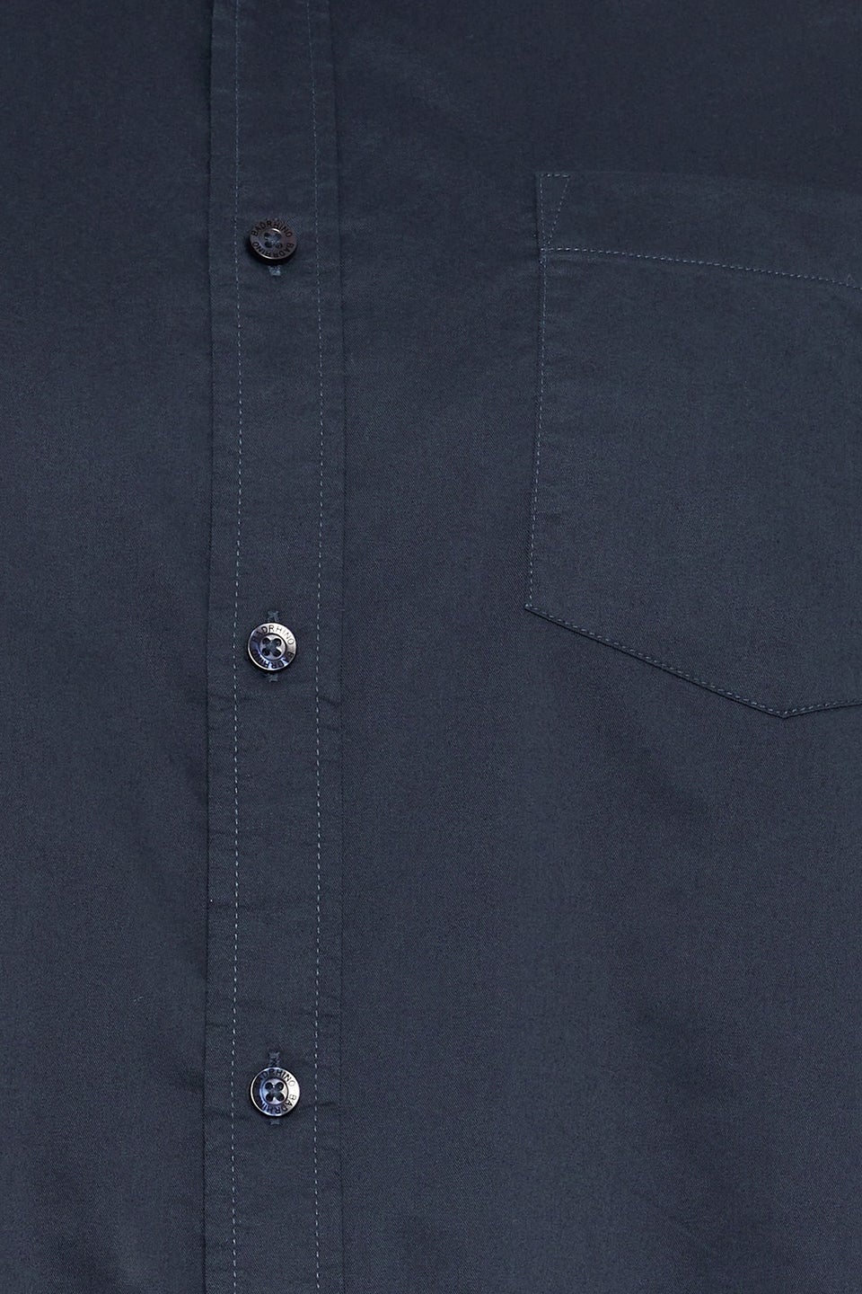 BadRhino Big & Tall Navy Blue Stretch Long Sleeve Shirt