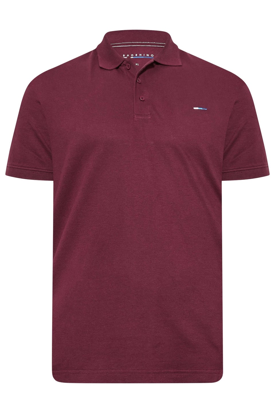 BadRhino Big & Tall Windsor Wine Red Core Polo Shirt