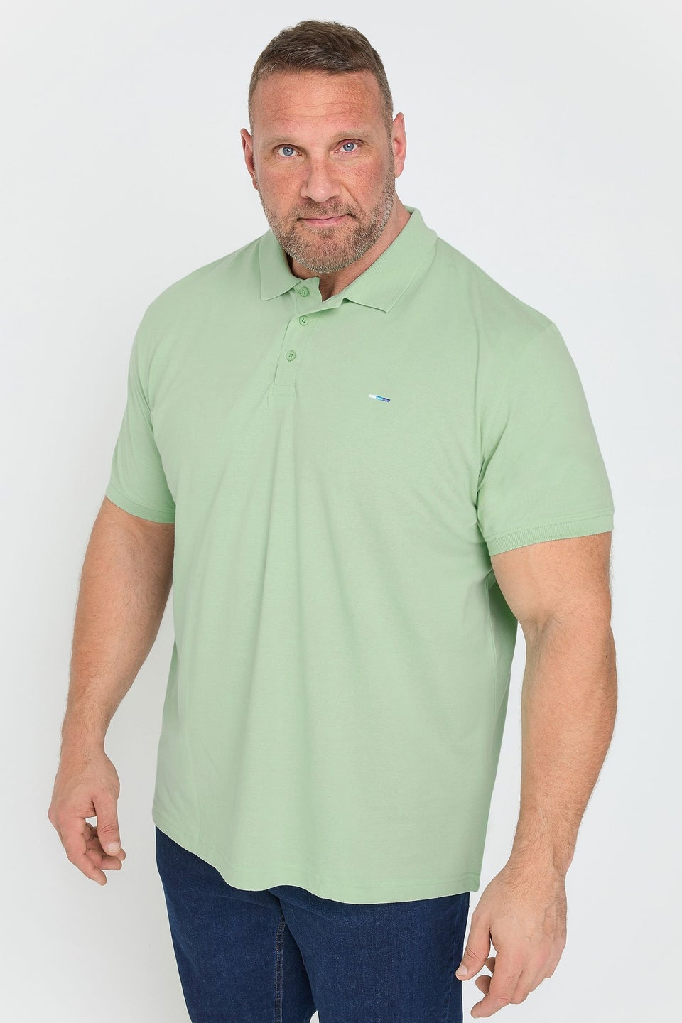 BadRhino Big & Tall Light Green Polo shirt