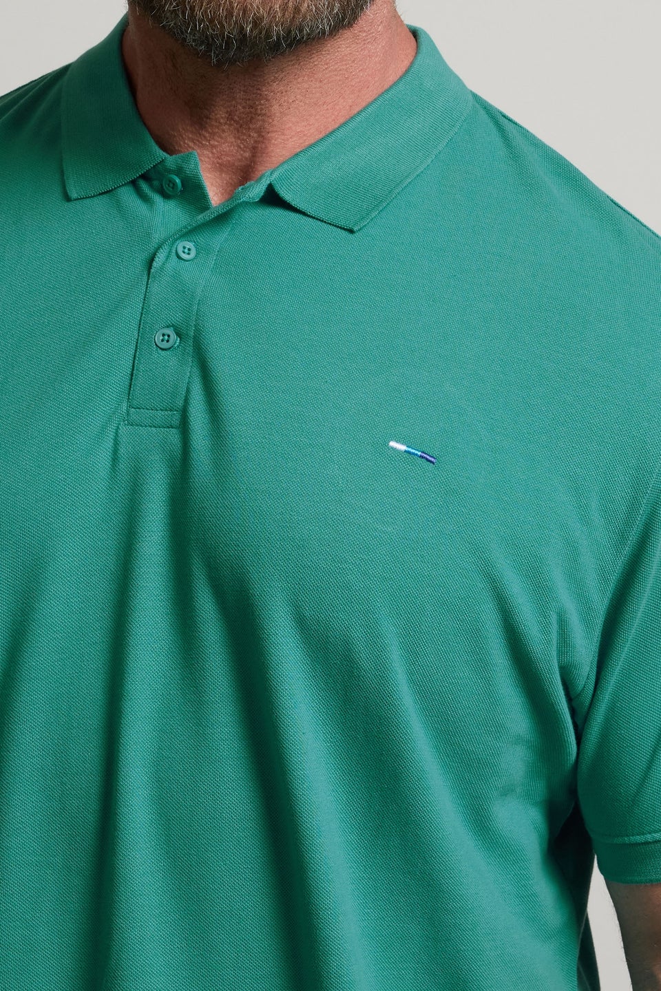 BadRhino Big & Tall Pacific Blue Core Polo Shirt