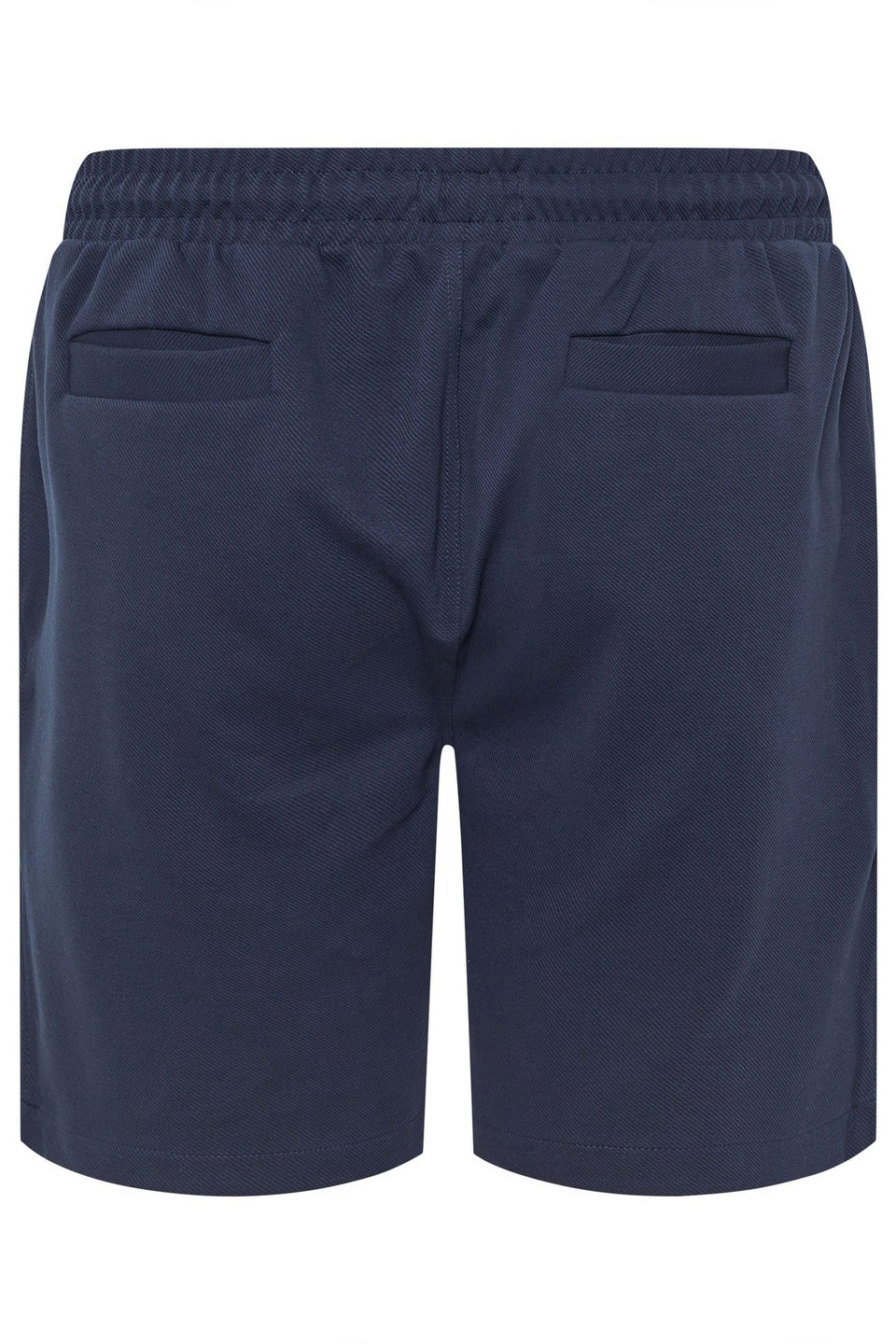 BadRhino Big & Tall Navy Blue Textured Jersey Shorts