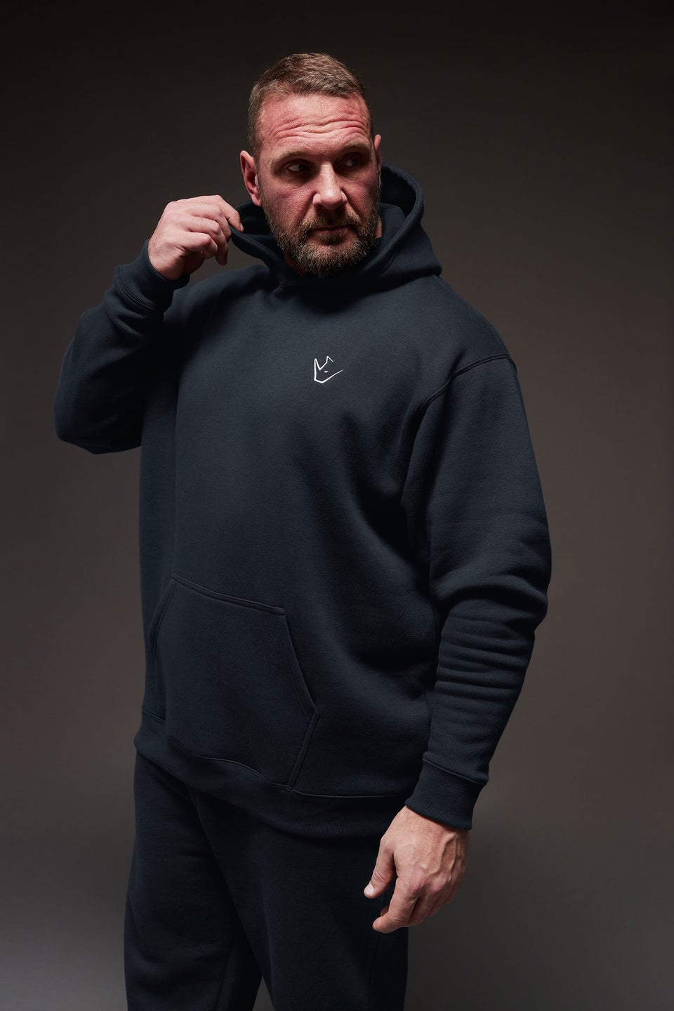 BadRhino Navy Blue Rest Day Hoodie