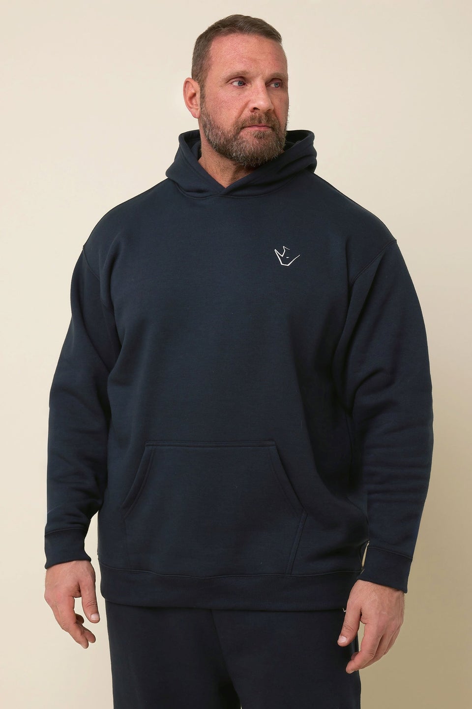 BadRhino Navy Blue Rest Day Hoodie