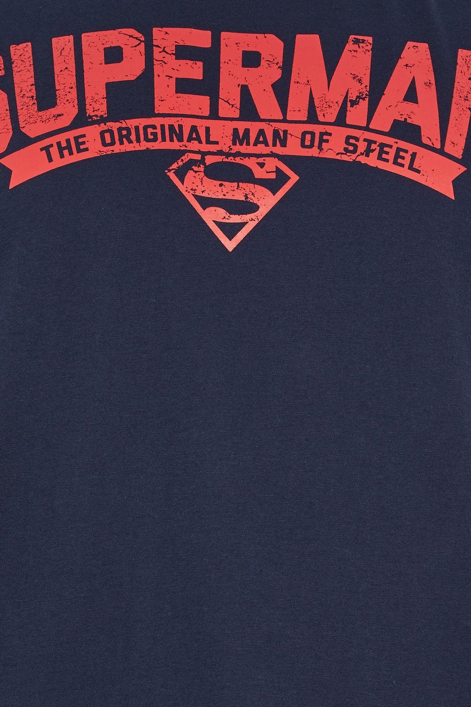 BadRhino Big & Tall Navy Blue Superman Pyjama Set