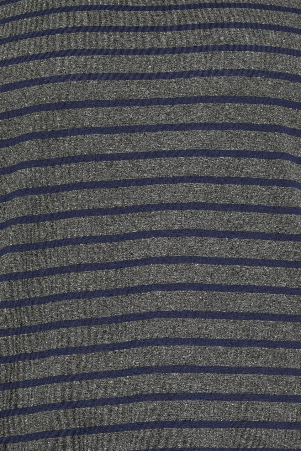 BadRhino Big & Tall Navy Blue & Grey Stripe Pyjama Set