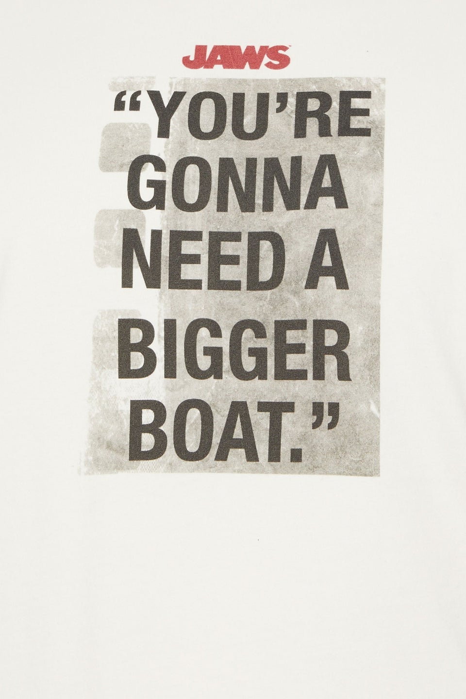 BadRhino Off White Jaws T-Shirt