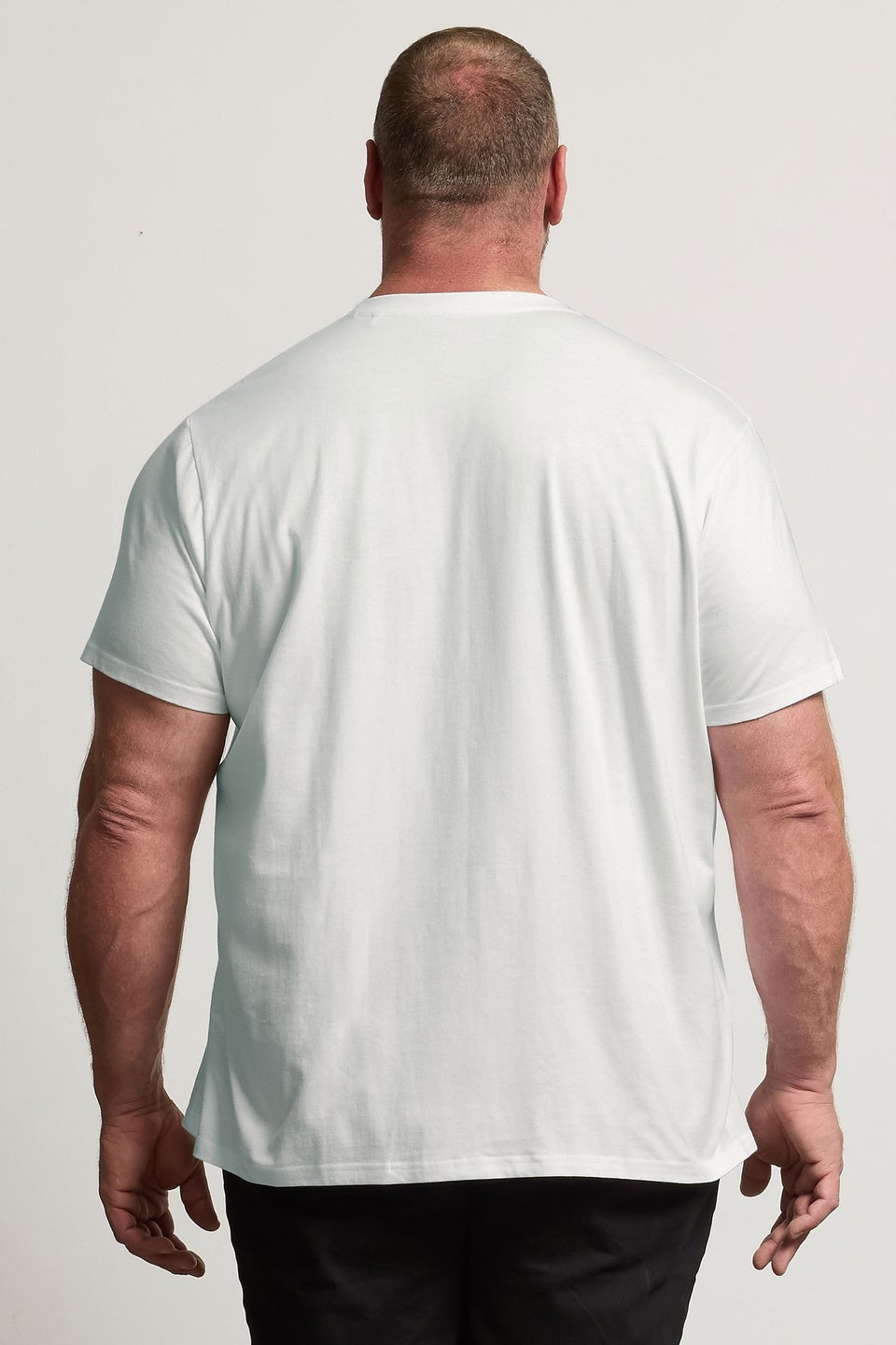 BadRhino White Skull Cocktail Graphic T-Shirt