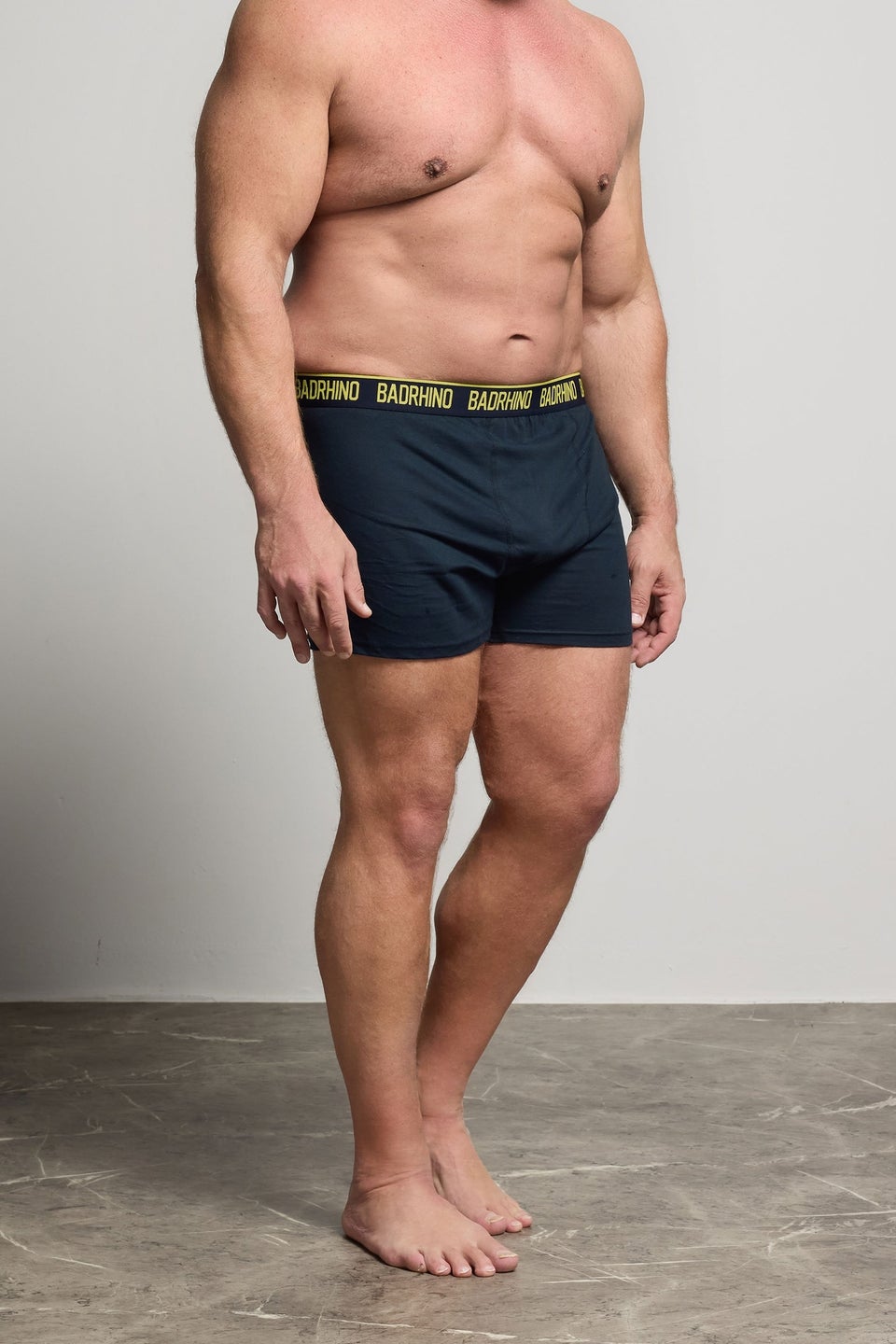 BadRhino Big & Tall 3 PACK Navy Blue Boxers