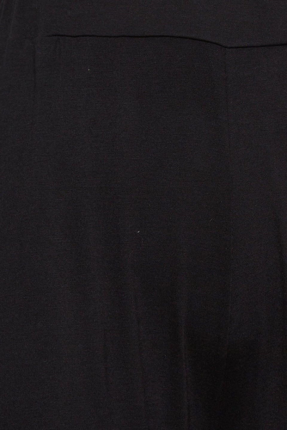 Yours Curve Black Wide Leg Stretch Trousers