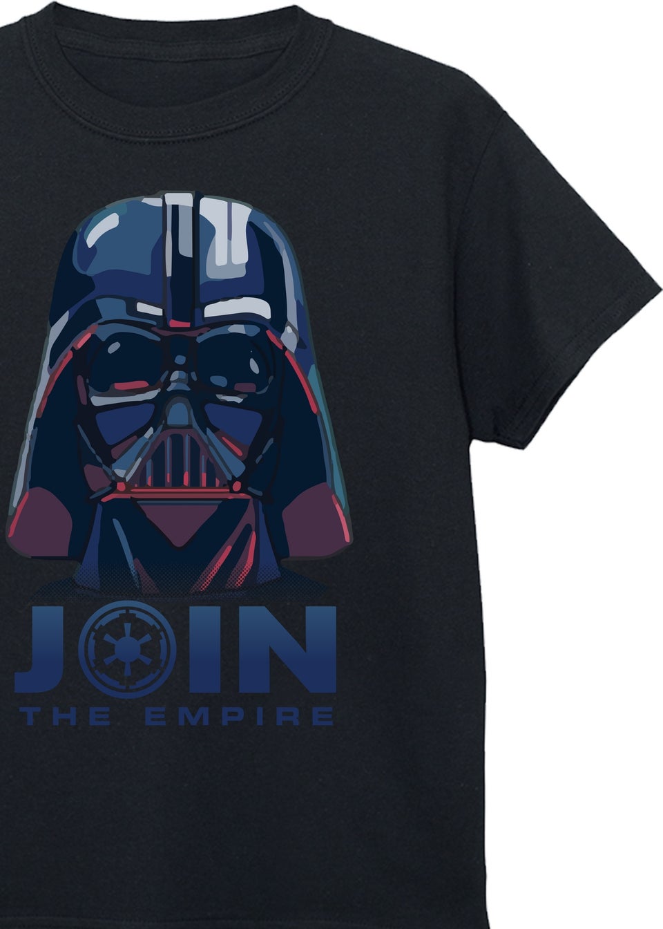 Star Wars Vader Join The Empire Kids Black Printed Graphic T-Shirt (3-13 Years)