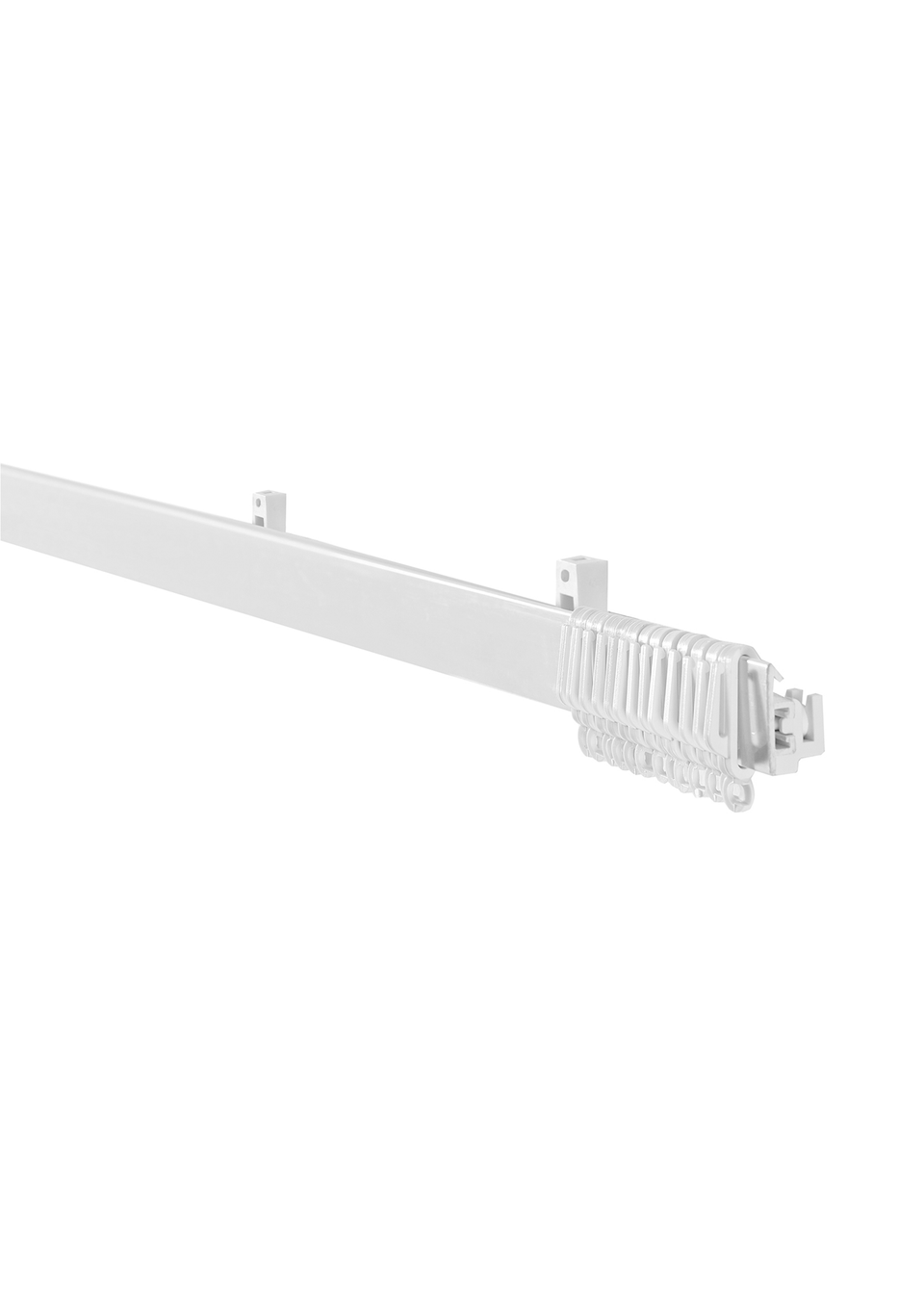 Little Black Book White Plastic Coil Track