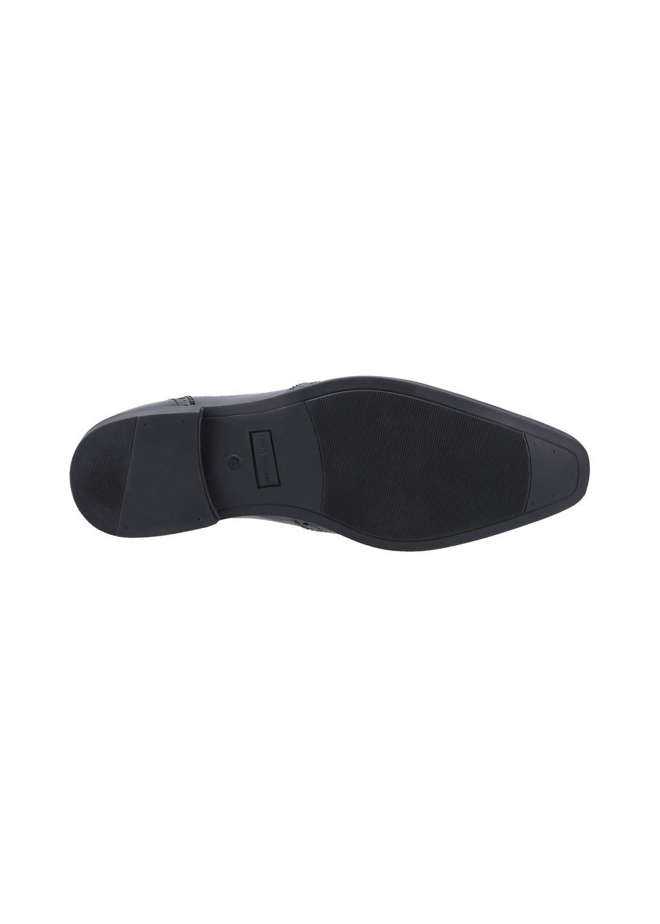 Hush Puppies Black Elliot Brogue Shoe