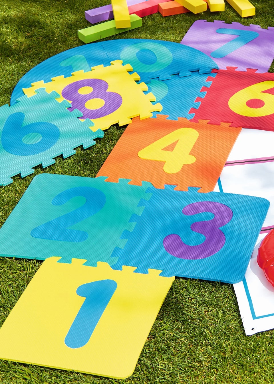 Premier Decorations Soft Rubber Hopscotch Outdoor Game