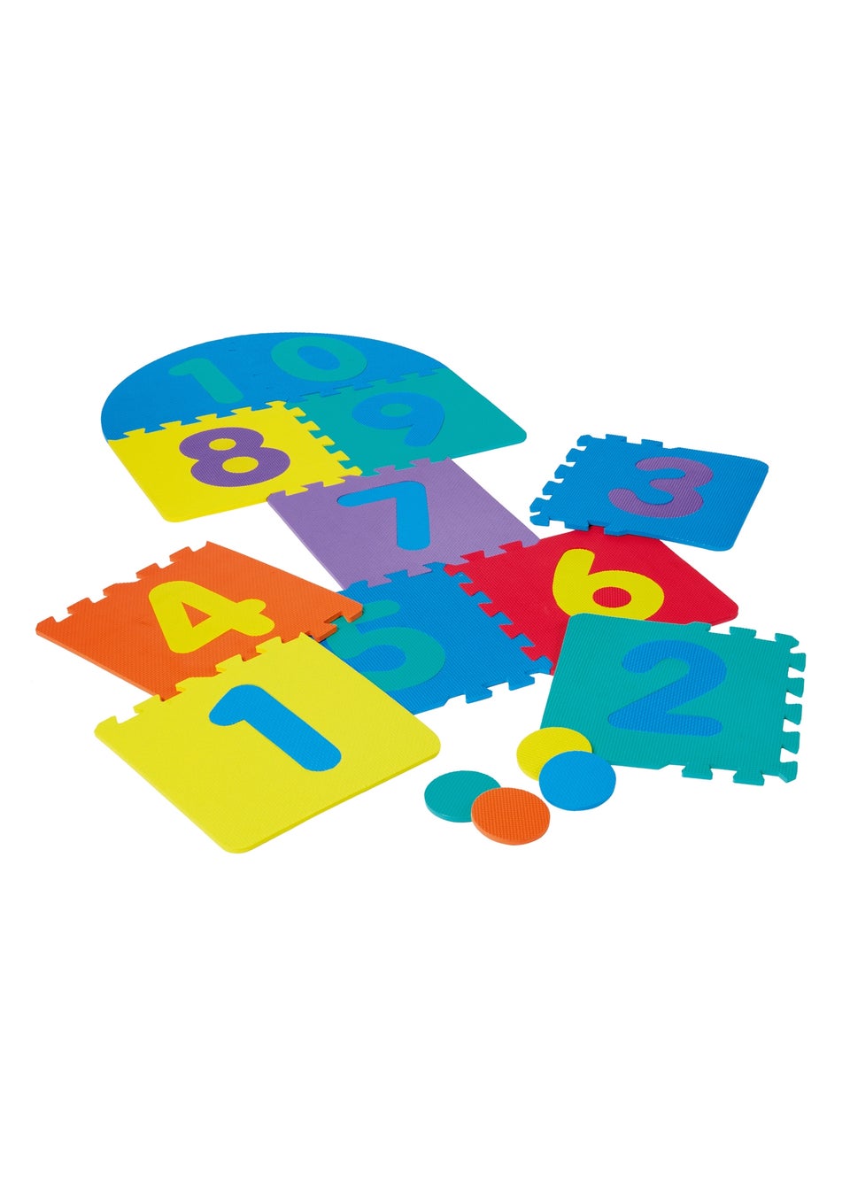 Premier Decorations Soft Rubber Hopscotch Outdoor Game