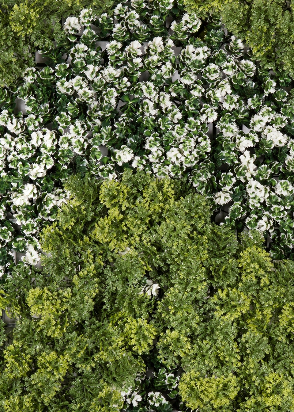 Premier Decorations Green Artificial Living Wall Festive Wave (50cm x 50cm)