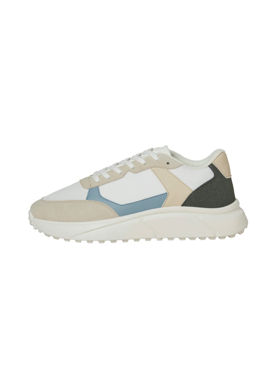Jack & Jones Cream Aspire Runner Trainer