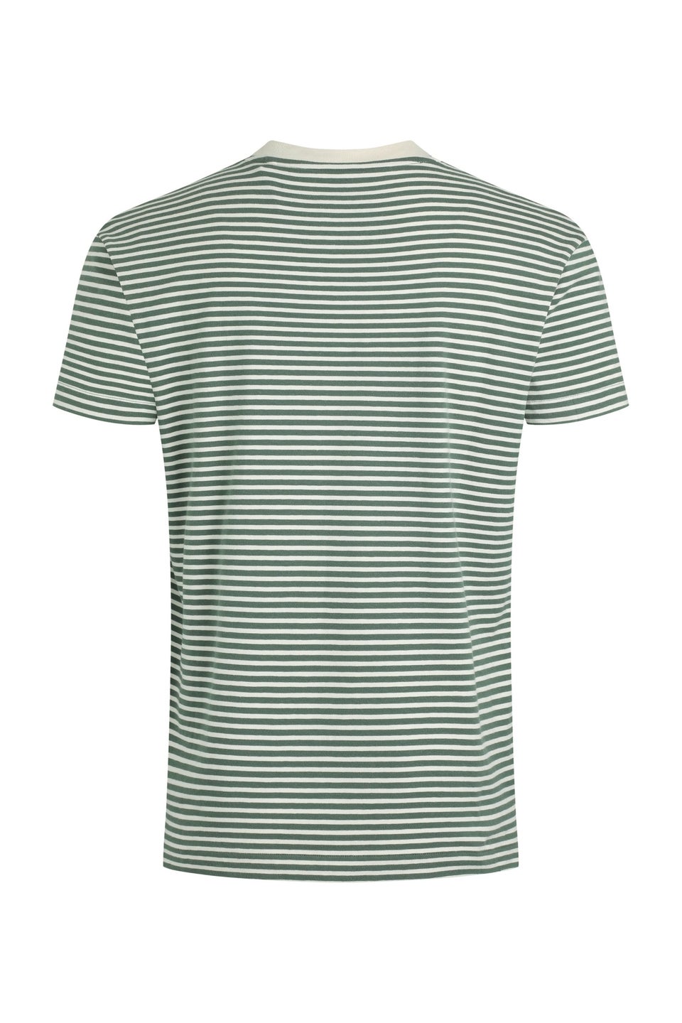 Weird Fish Army Green Adair Premium Stripe Tee