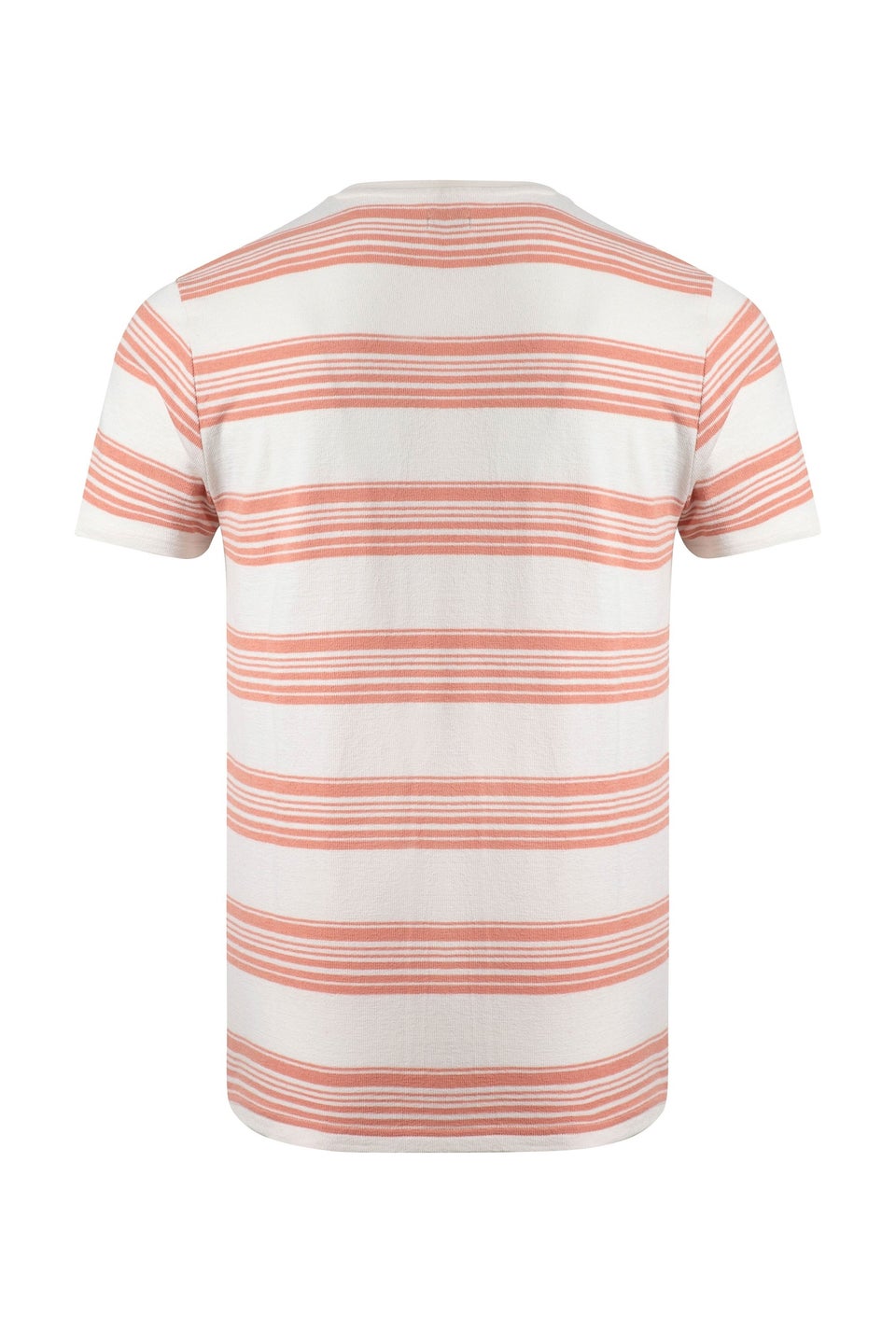 Weird Fish White Xavier Crepe Stripe T-Shirt