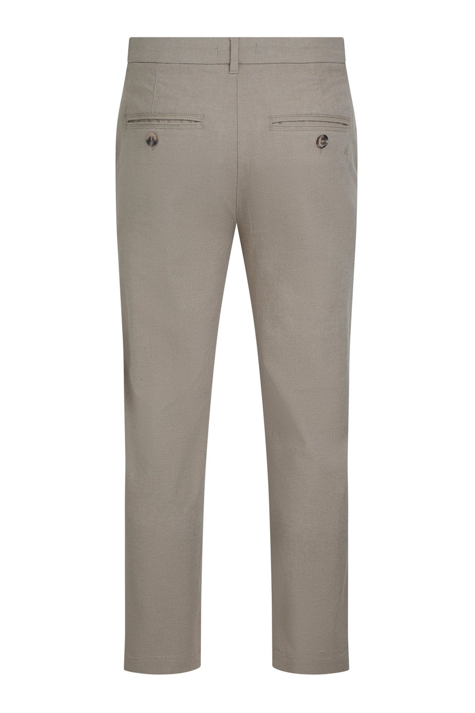 Weird Fish Stone Charleigh Textured Chino Trouser