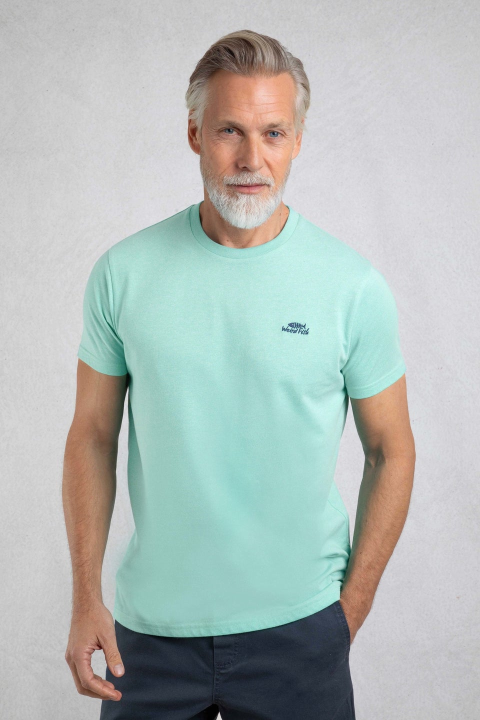 Weird Fish Aqua Marine Fished Branded T-Shirt