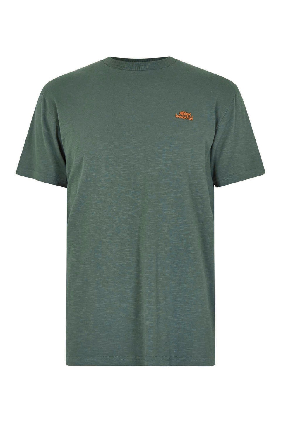 Weird Fish Dusky Green Fished Branded T-Shirt