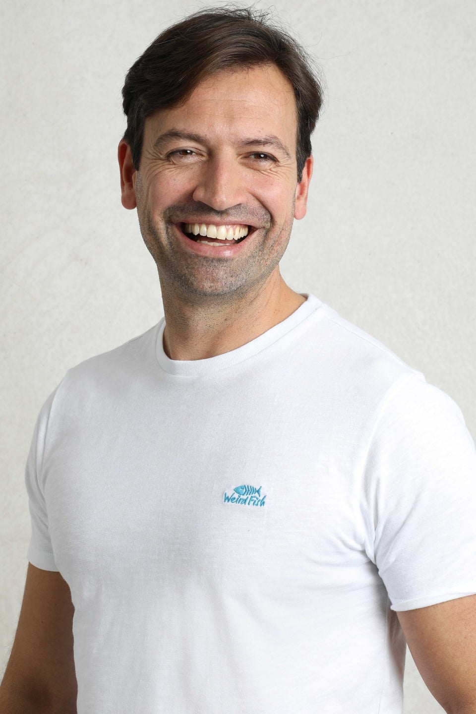 Weird Fish White Fished Branded T-Shirt
