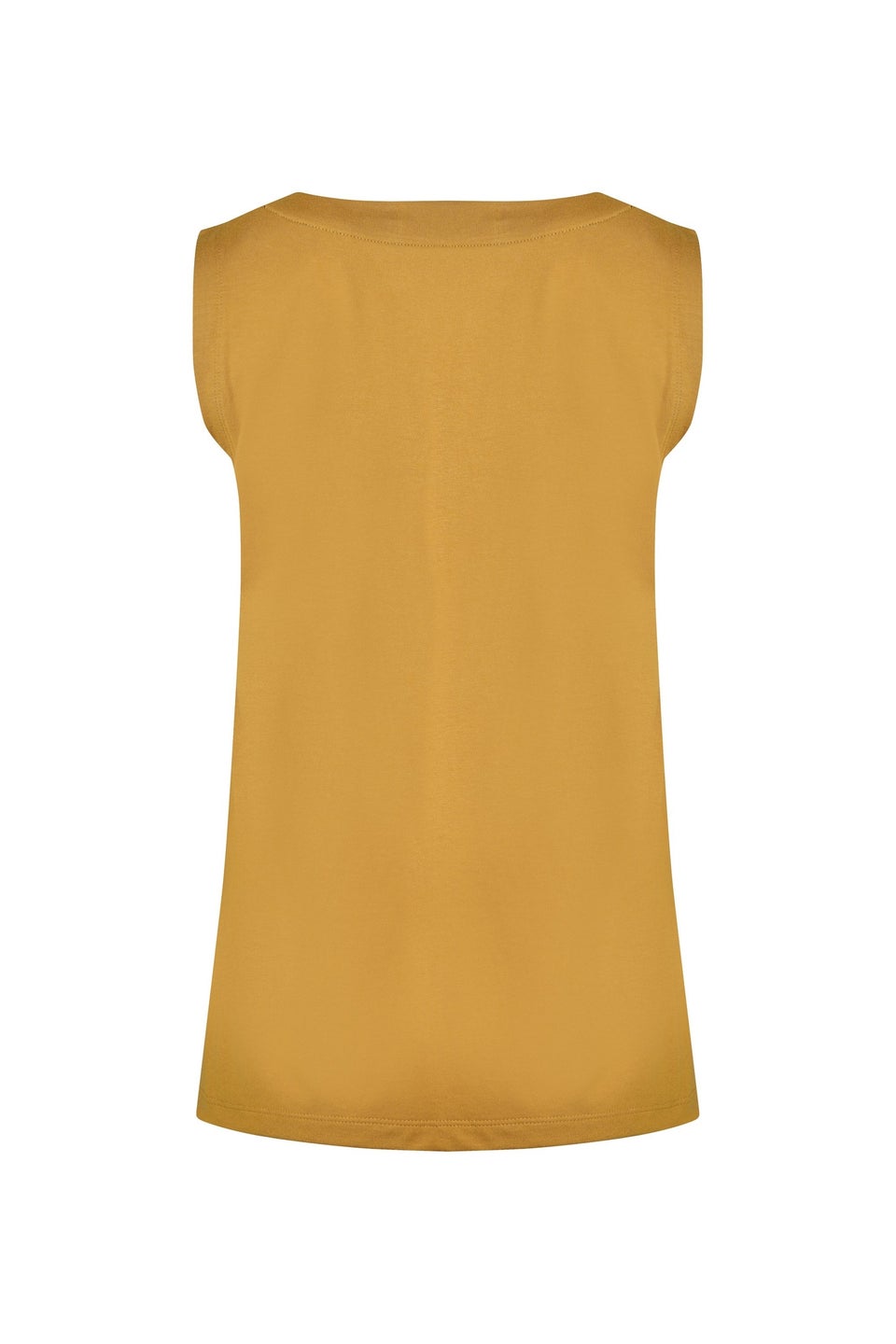 Weird Fish Deep Amber Tirtha Embroidered Jersey Vest