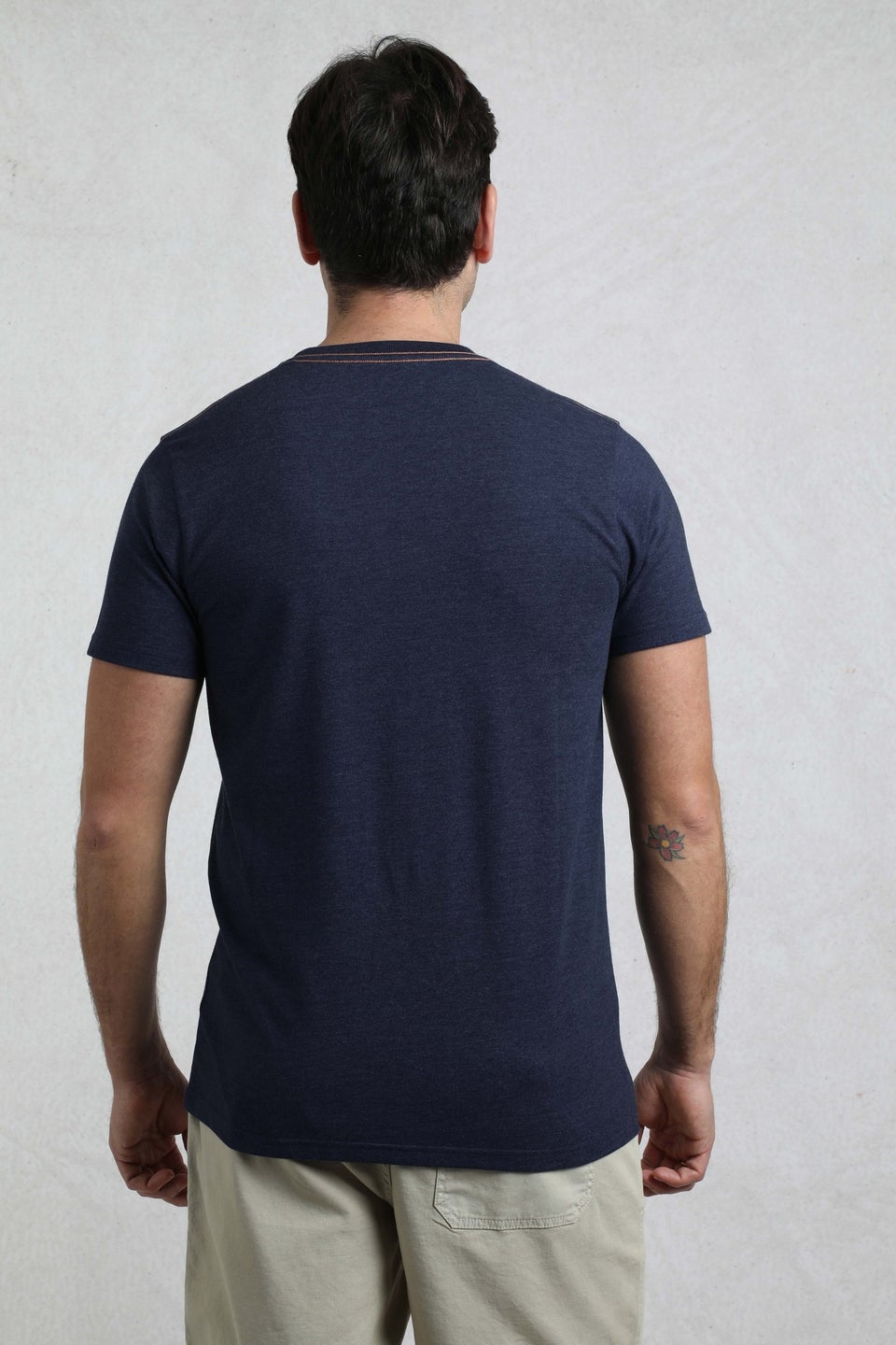 Weird Fish Dark Blue Hang Loose Graphic T-Shirt