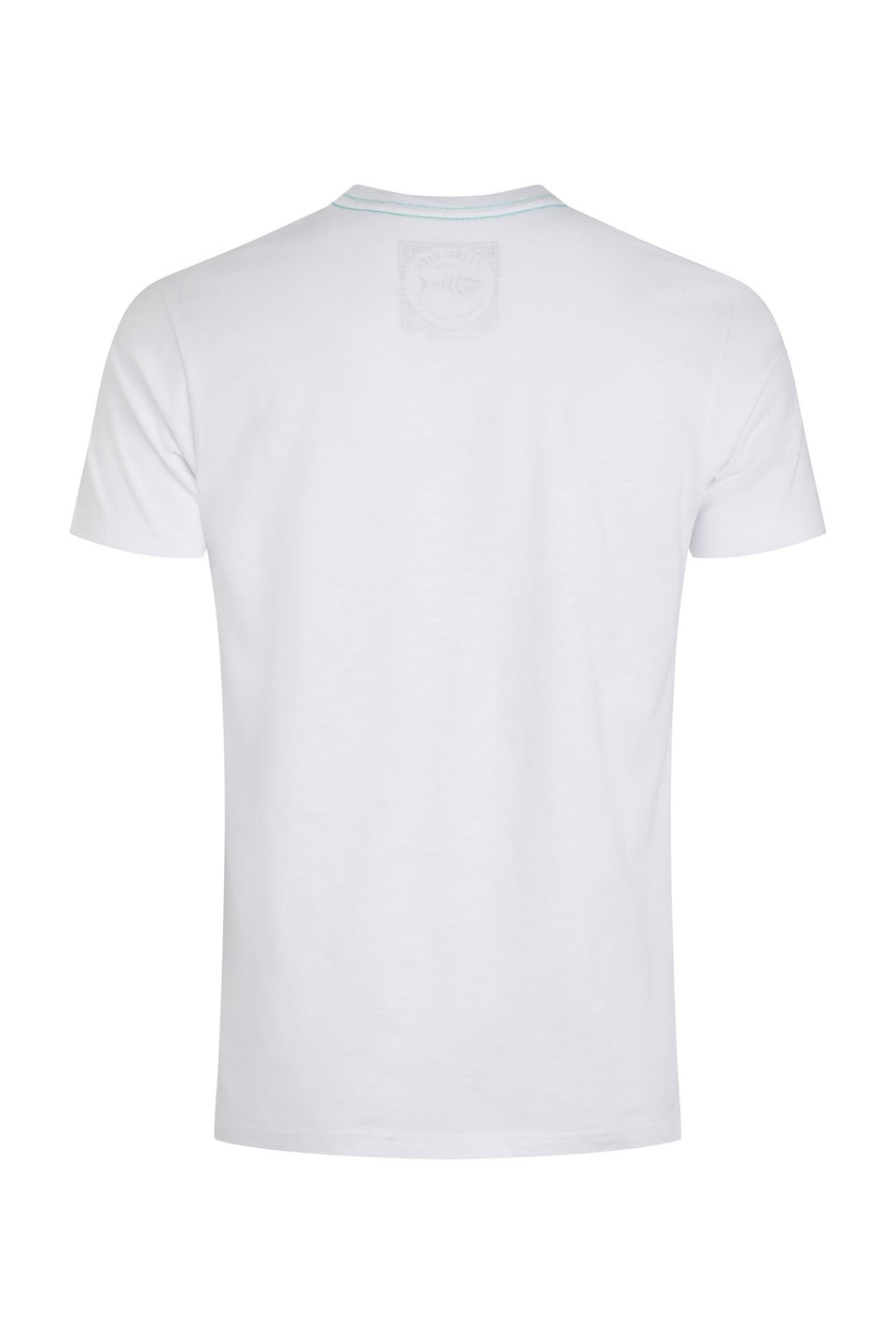 Weird Fish White Coordinates Front Print Graphic T-Shirt